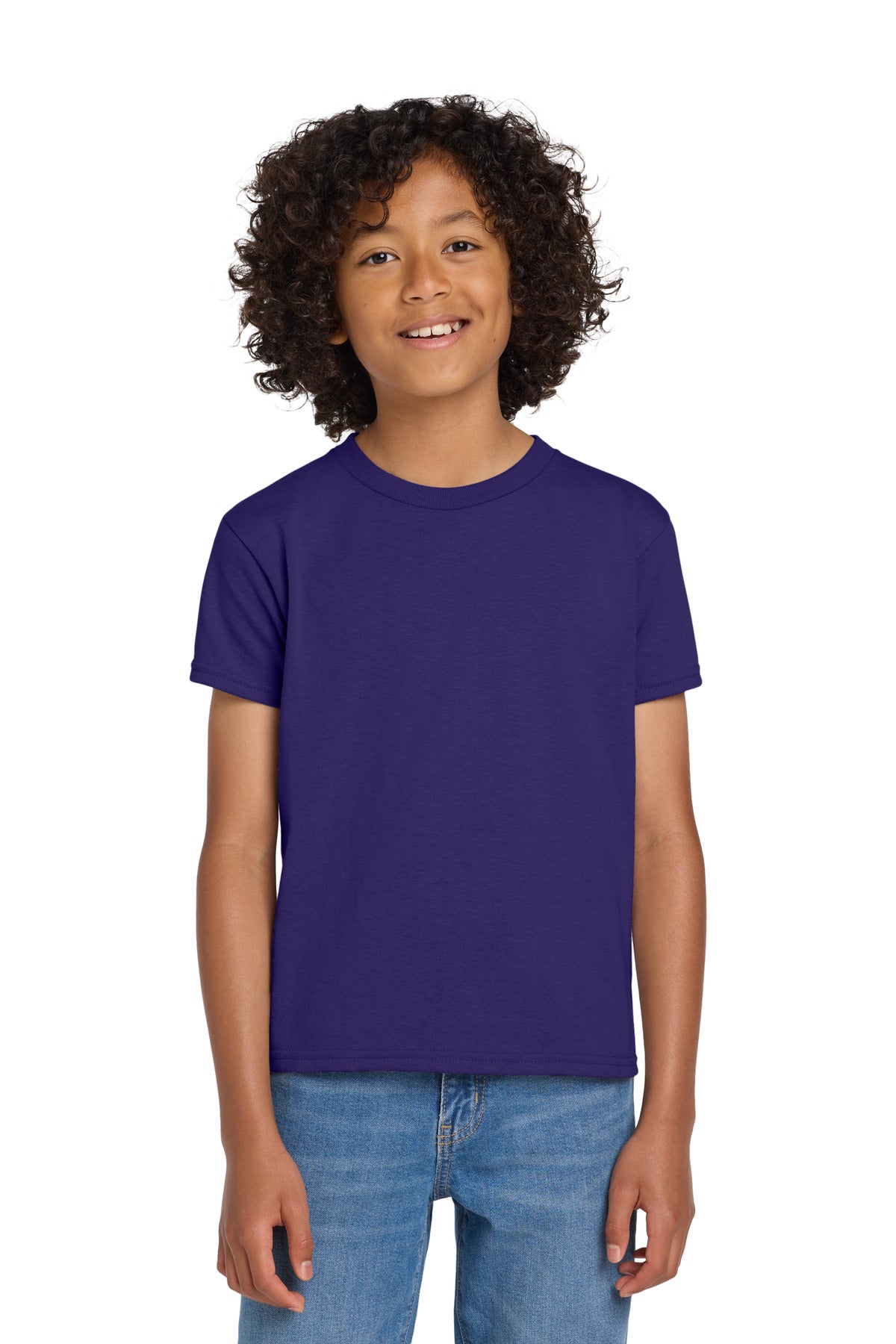 Gildan ®  Youth DryBlend ®  50 Cotton/50 Poly T-Shirt.  8000B