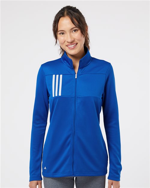 Women's 3-Stripes Double Knit Full-Zip Jacket - A483