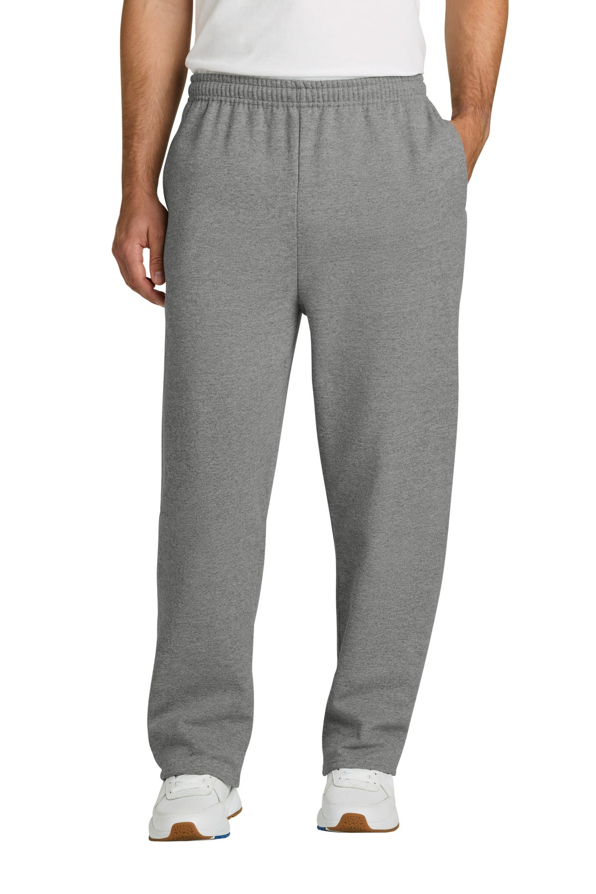 Jerzees ®  NuBlend ®  Open Bottom Pant with Pockets. 974MP