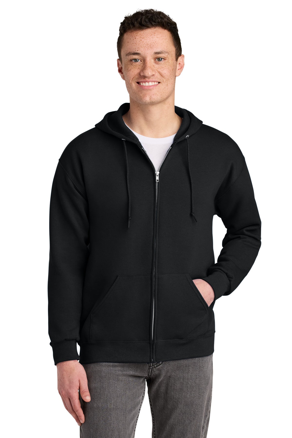 Jerzees ®  - NuBlend ®  Full-Zip Hooded Sweatshirt.  993M