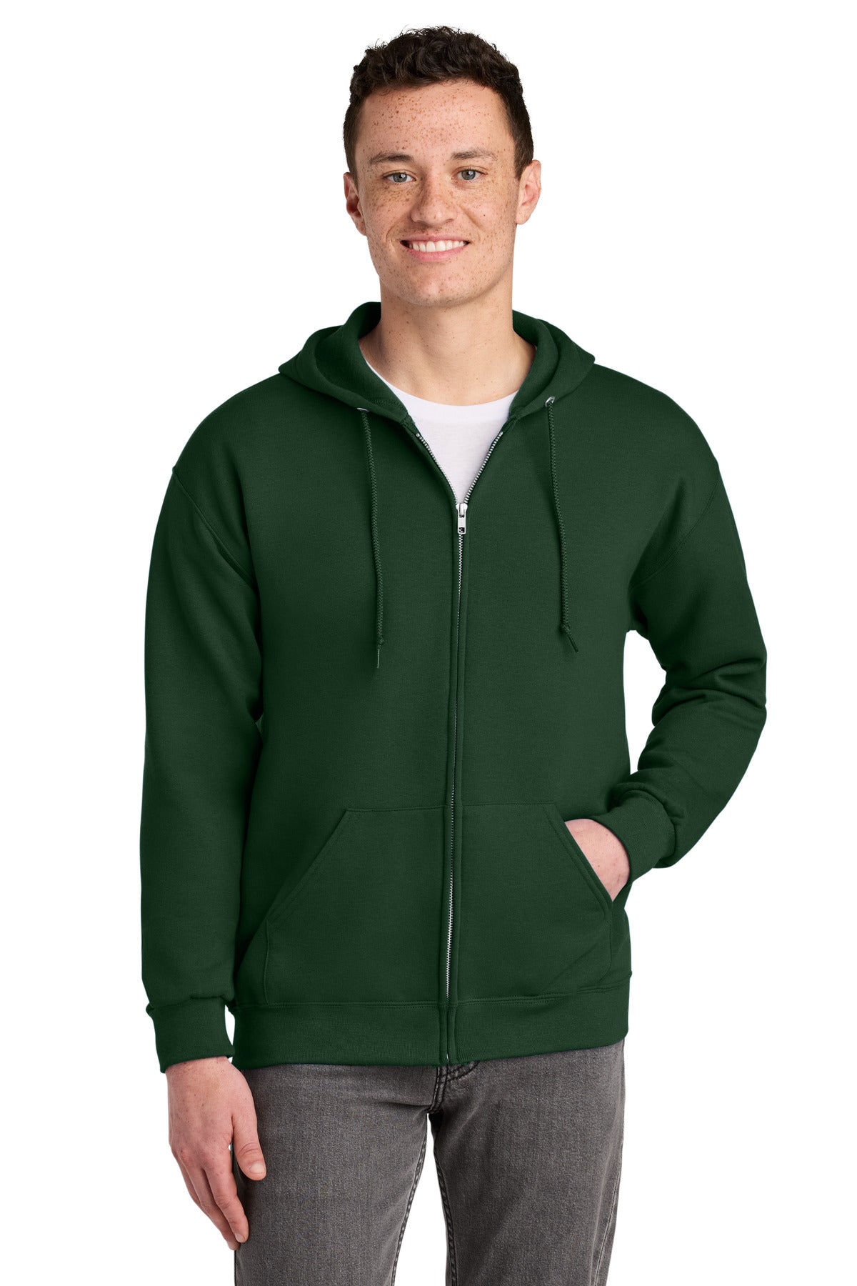 Jerzees ®  - NuBlend ®  Full-Zip Hooded Sweatshirt.  993M