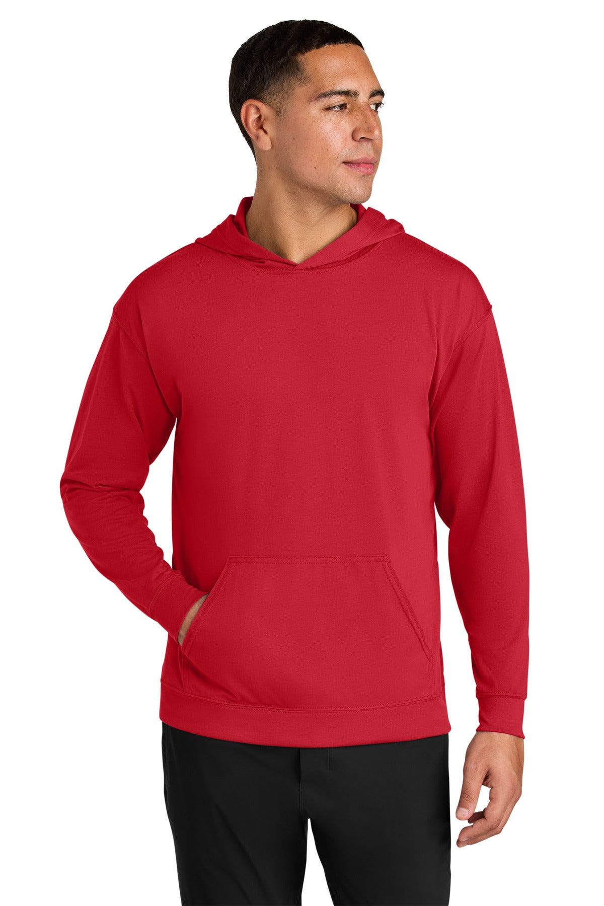 A4 Softek Long Sleeve Hooded Tee A4N3528