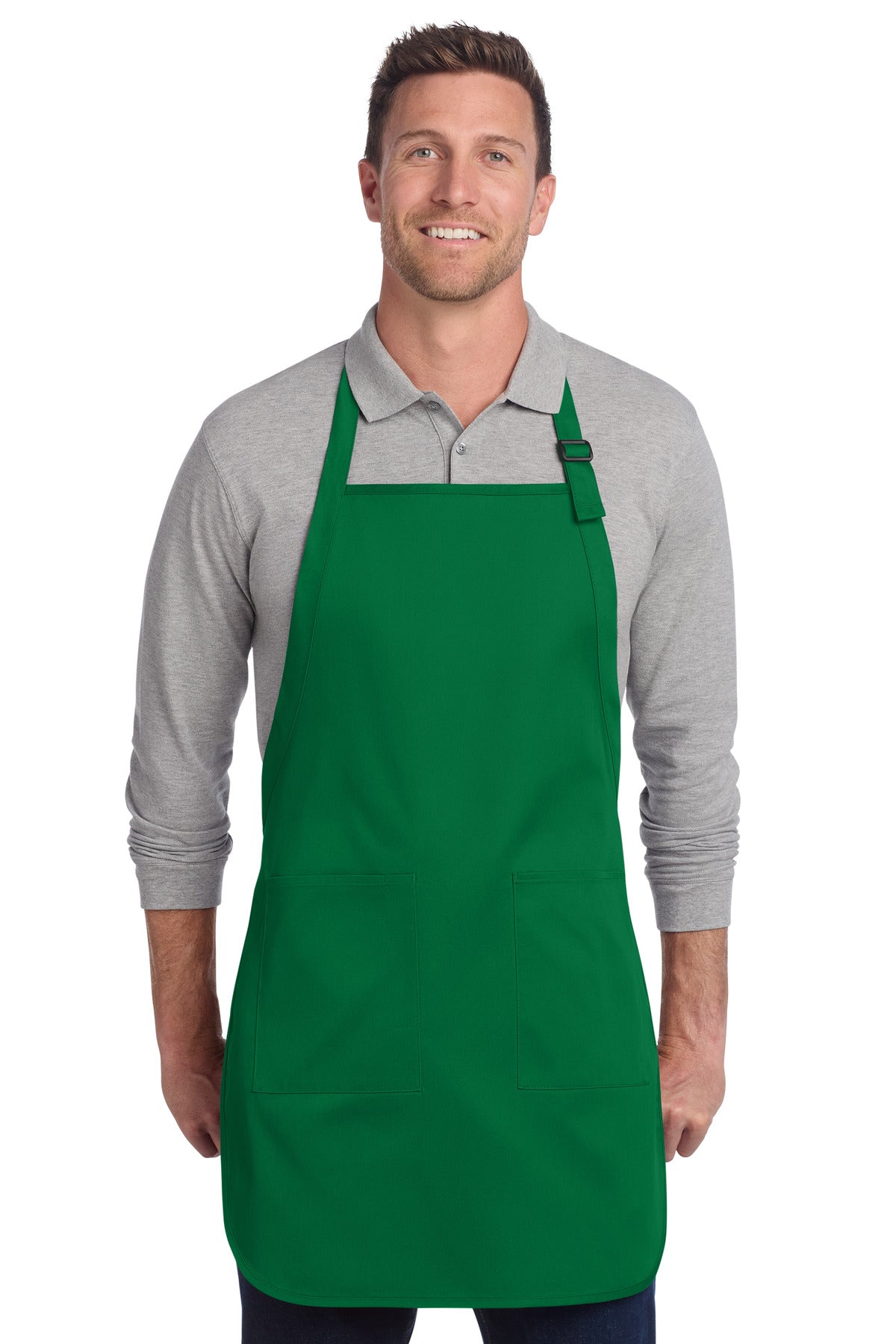 Port Authority  ®  Full-Length Two-Pocket Bib Apron. A600