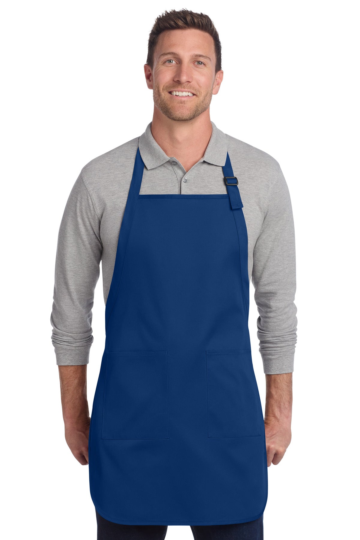 Port Authority  ®  Full-Length Two-Pocket Bib Apron. A600