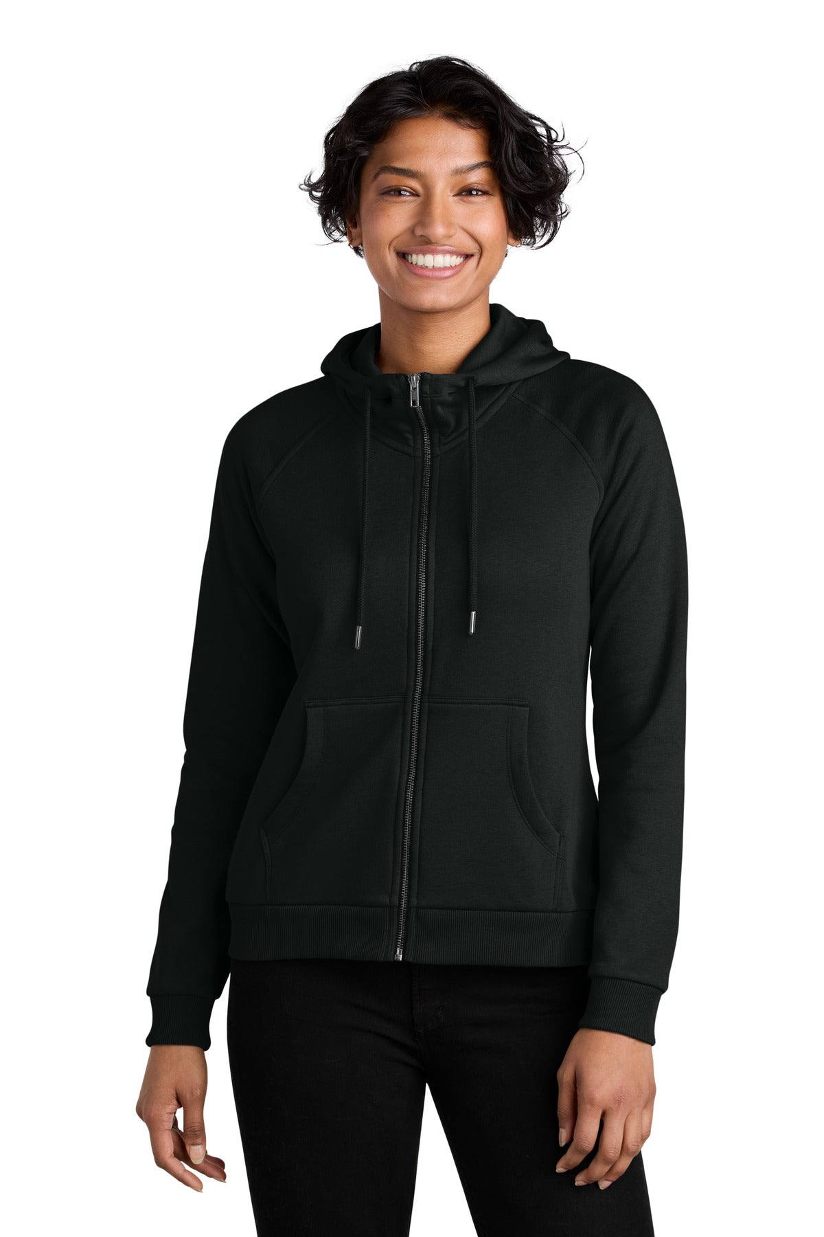 Allmade ®  Women's Organic CVC Fleece Full-Zip Hoodie AL5003