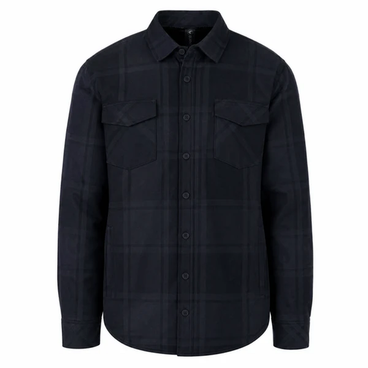 Mens Flannel Jacket with Poly Lining - B8610
