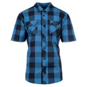 Buffalo Plaid Y/D Short Sleeve Shirt - B9203