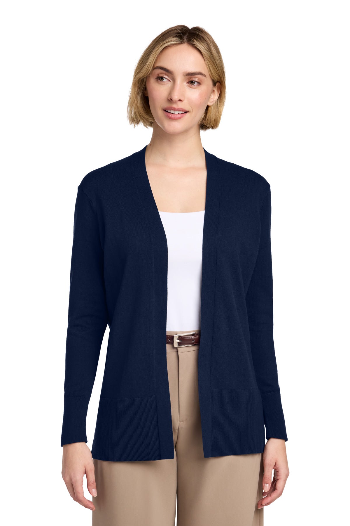 Brooks Brothers ®  Women's Cotton Stretch Long Cardigan Sweater BB18403