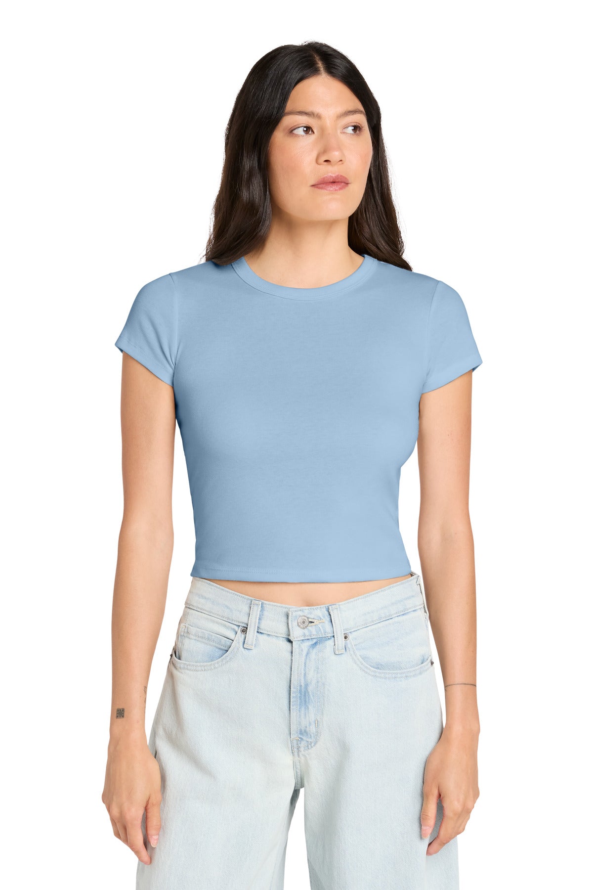 BELLA+CANVAS ®  Women's Micro Rib Baby Tee BC1010