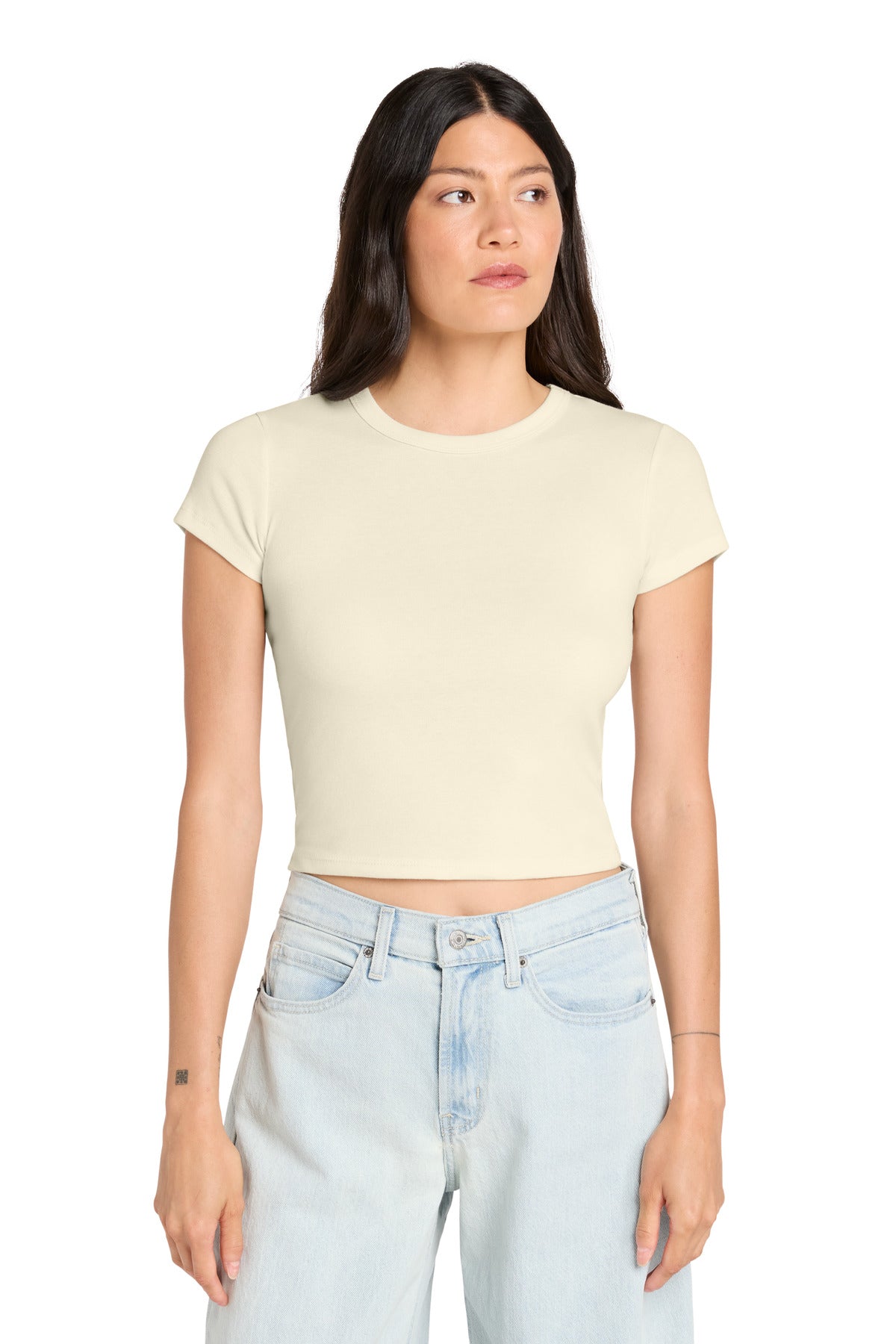 BELLA+CANVAS ®  Women's Micro Rib Baby Tee BC1010