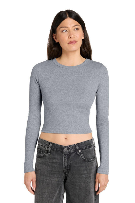 BELLA+CANVAS ®  Women's Micro Rib Long Sleeve Baby Tee BC1501