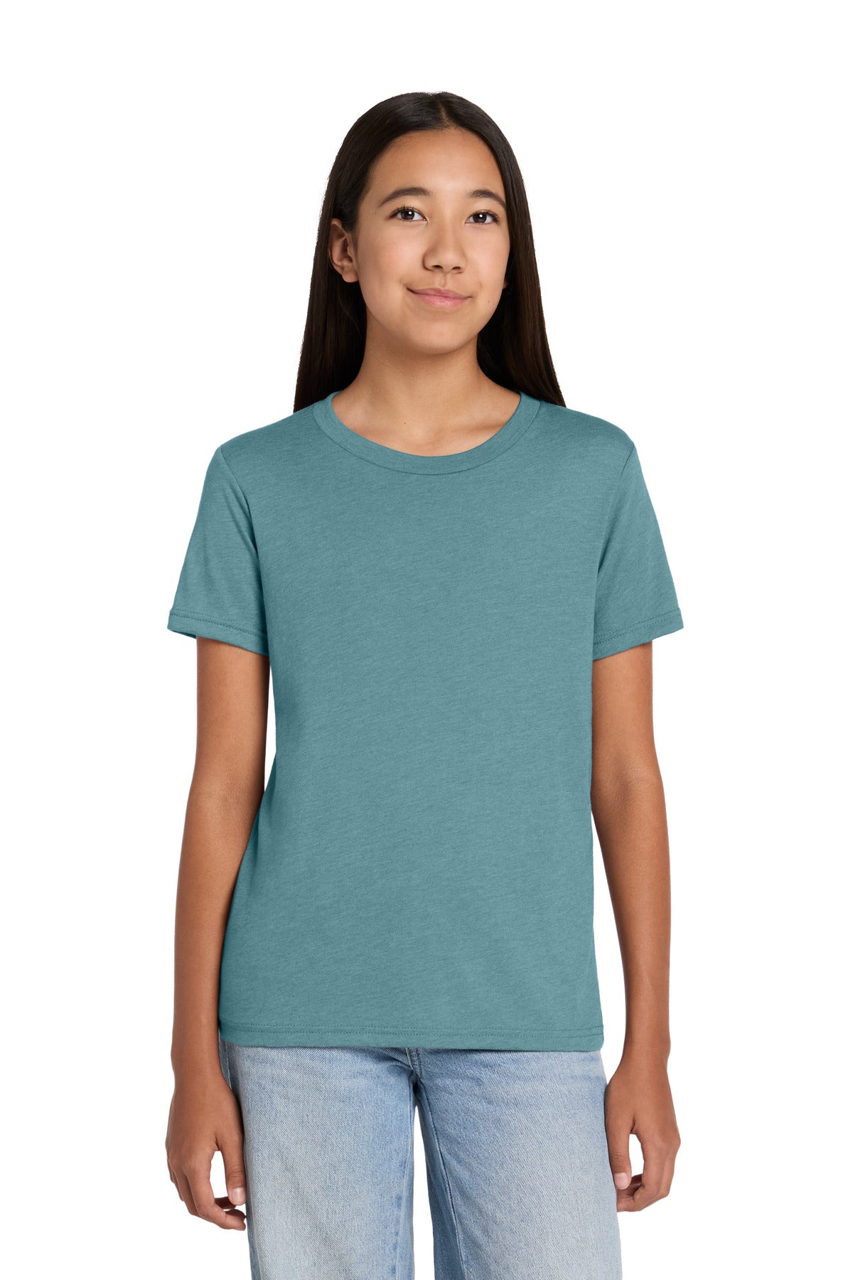 BELLA+CANVAS ®  Youth Heather CVC Tee BC3001YCVC
