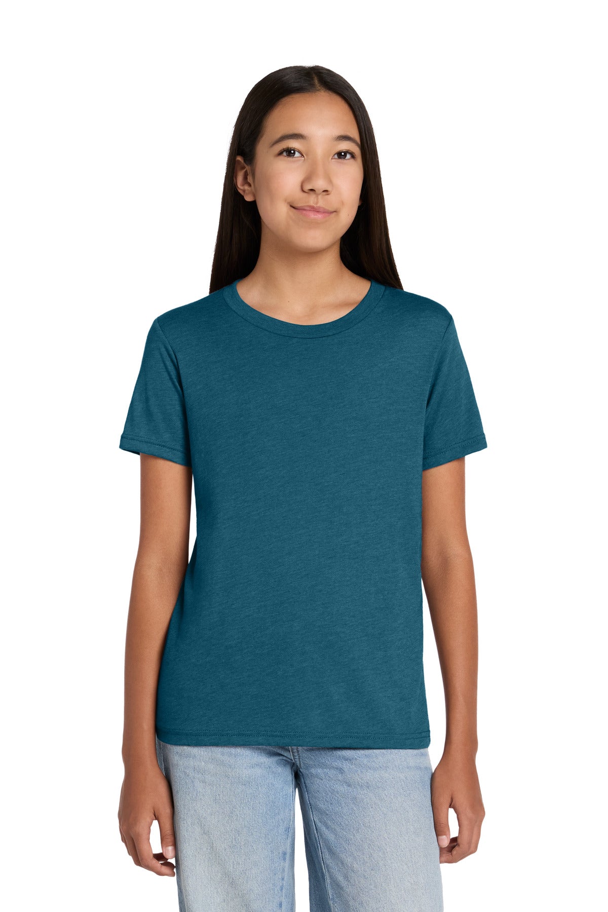 BELLA+CANVAS ®  Youth Heather CVC Tee BC3001YCVC