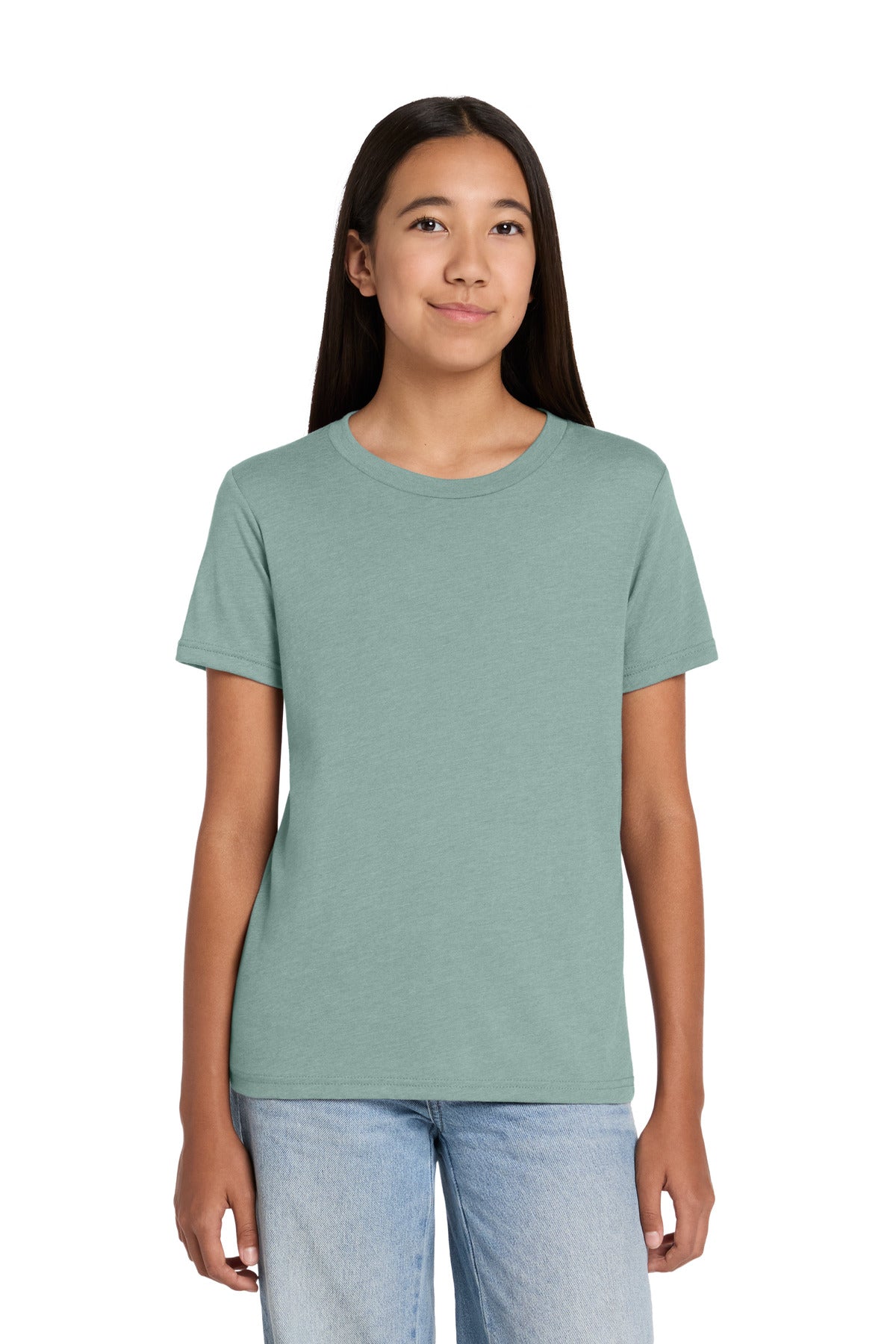 BELLA+CANVAS ®  Youth Heather CVC Tee BC3001YCVC