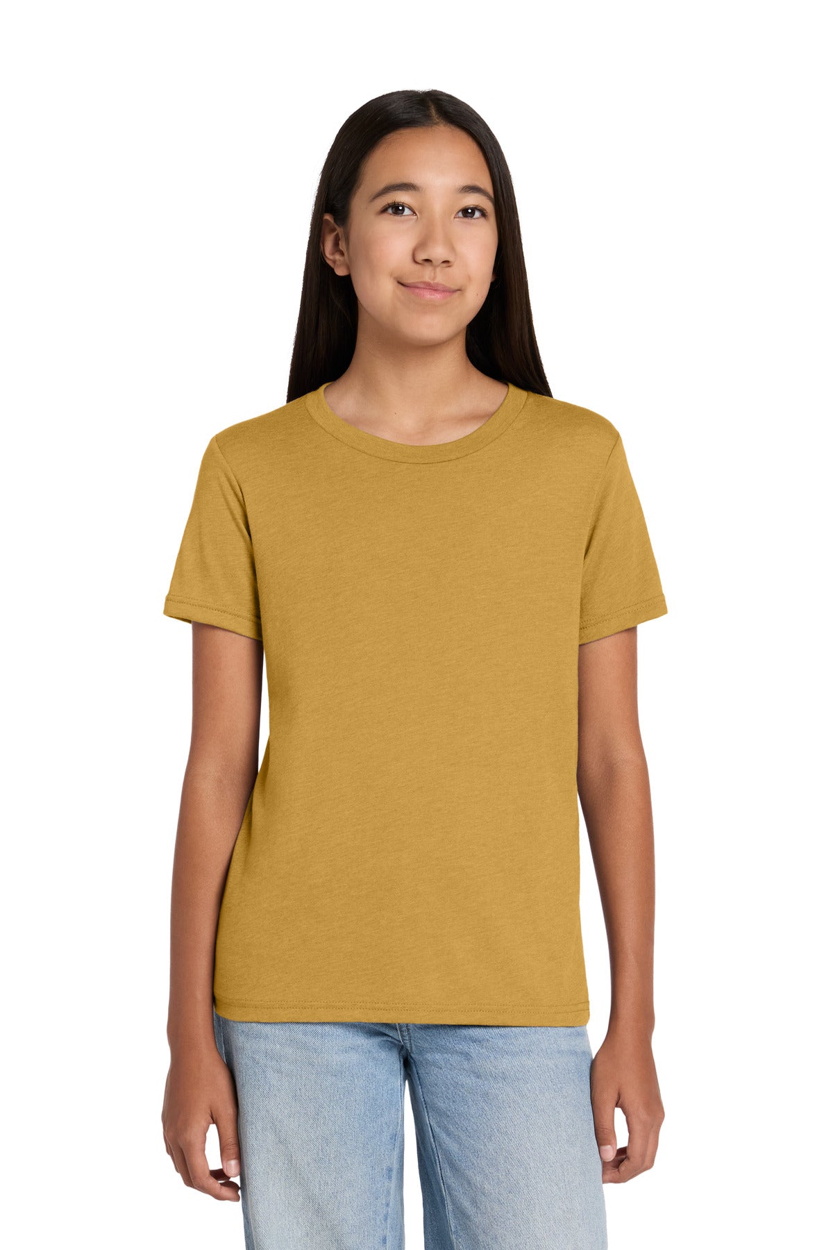BELLA+CANVAS ®  Youth Heather CVC Tee BC3001YCVC