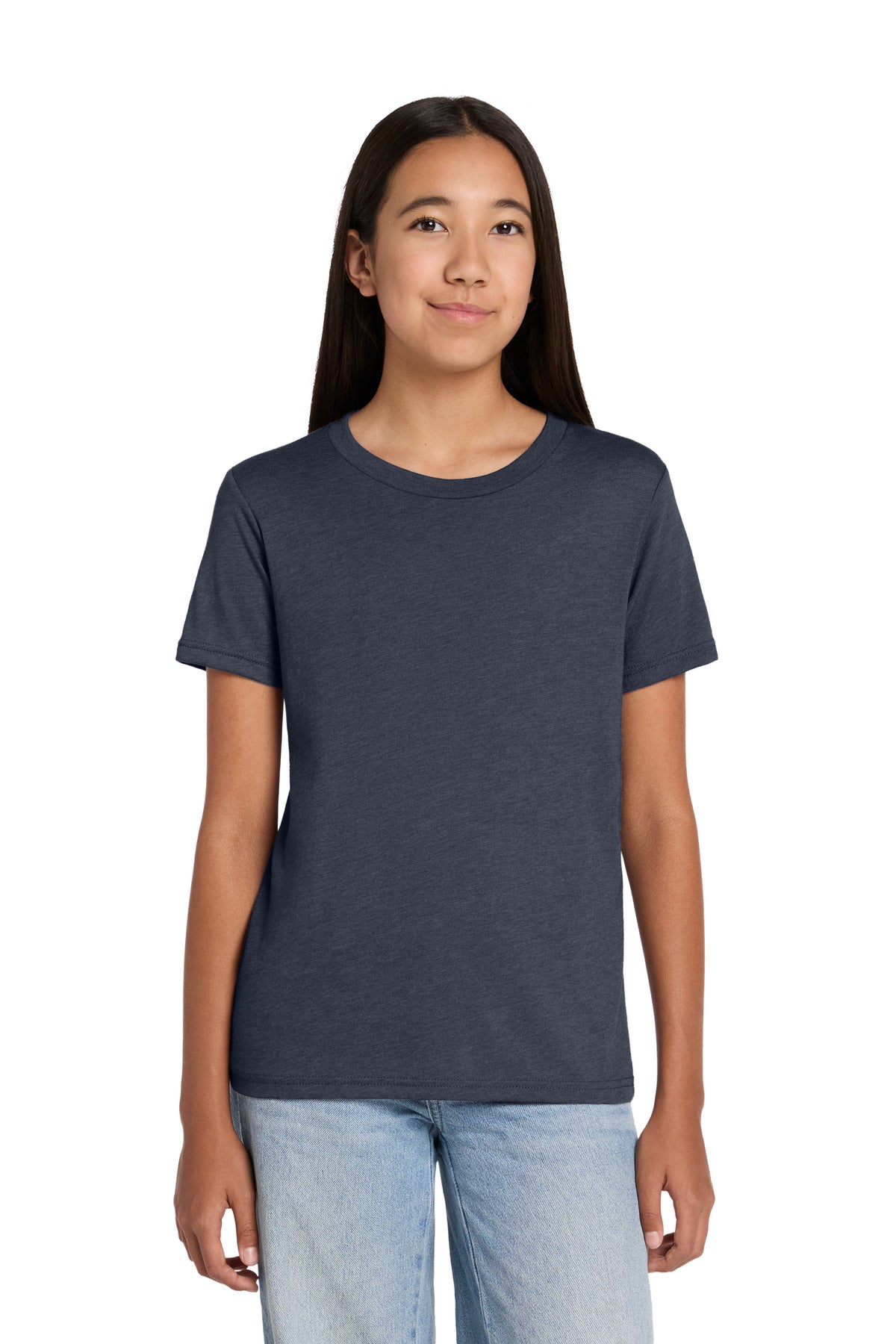 BELLA+CANVAS ®  Youth Heather CVC Tee BC3001YCVC