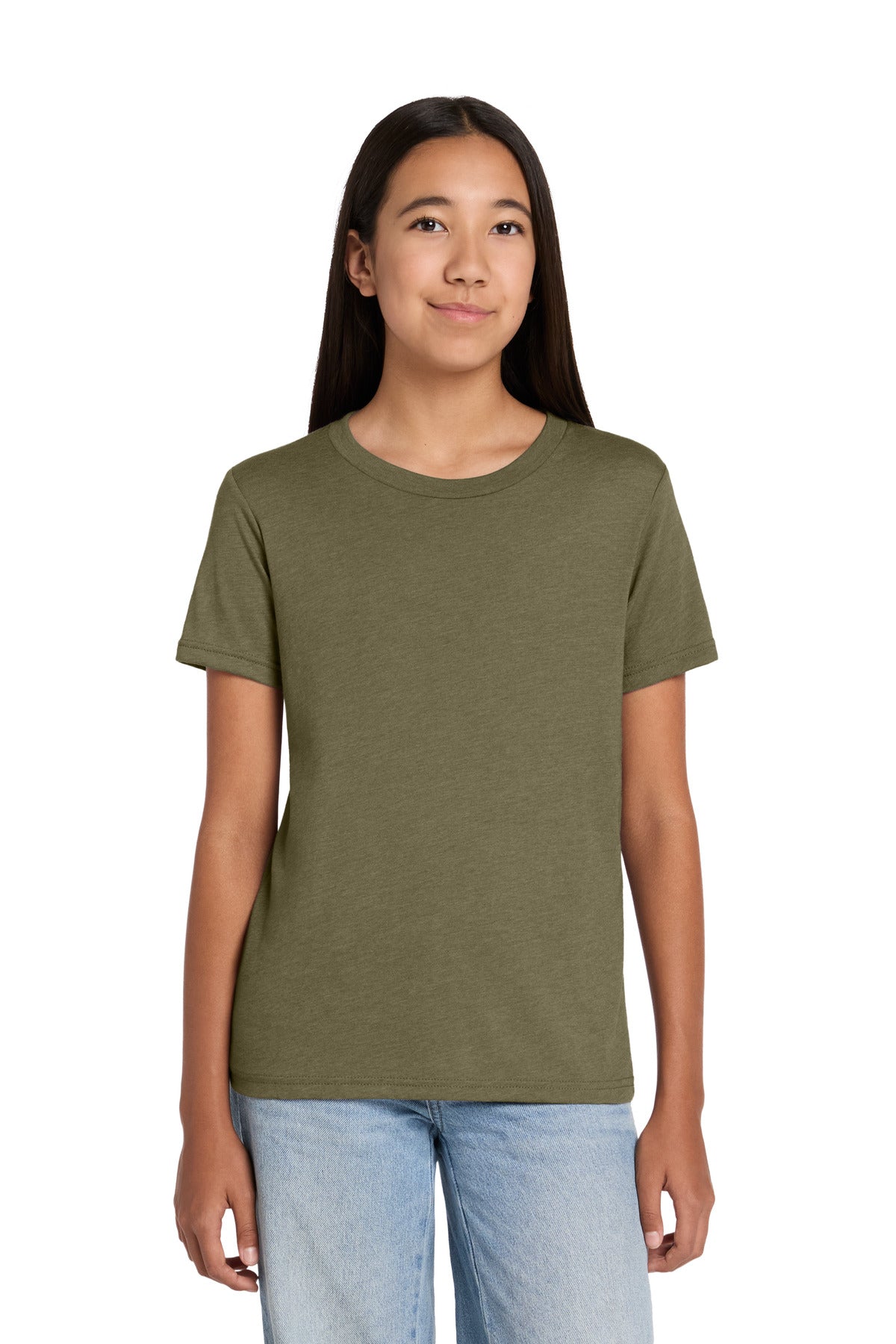BELLA+CANVAS ®  Youth Heather CVC Tee BC3001YCVC
