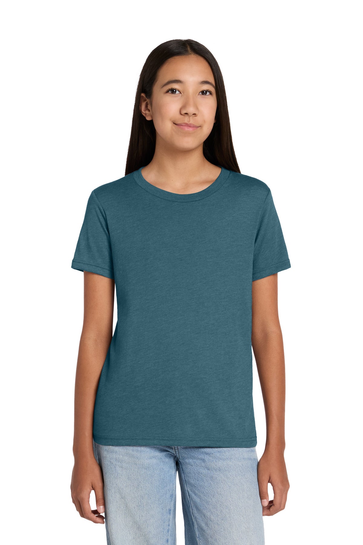 BELLA+CANVAS ®  Youth Heather CVC Tee BC3001YCVC