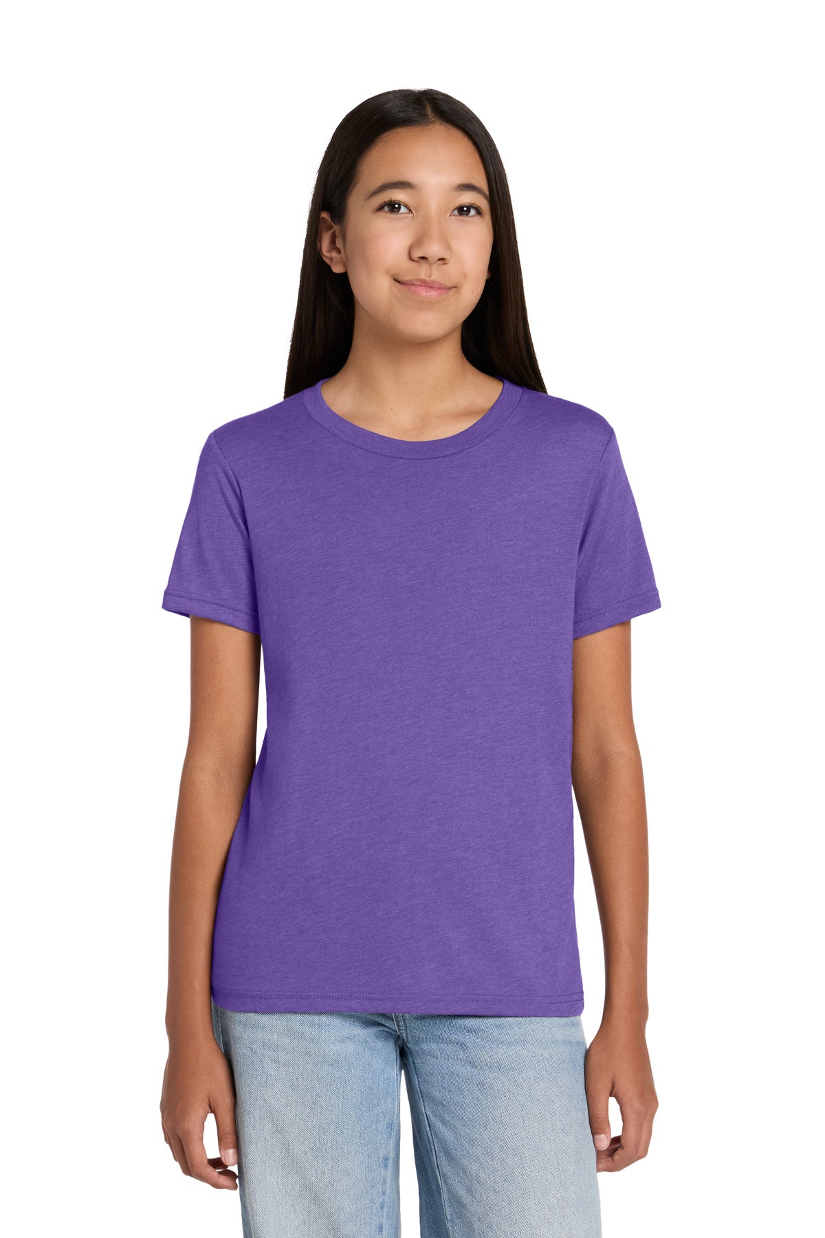 BELLA+CANVAS ®  Youth Heather CVC Tee BC3001YCVC