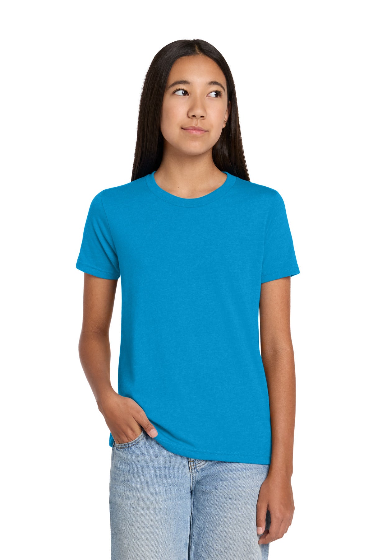 BELLA+CANVAS ®  Youth Heather CVC Tee BC3001YCVC