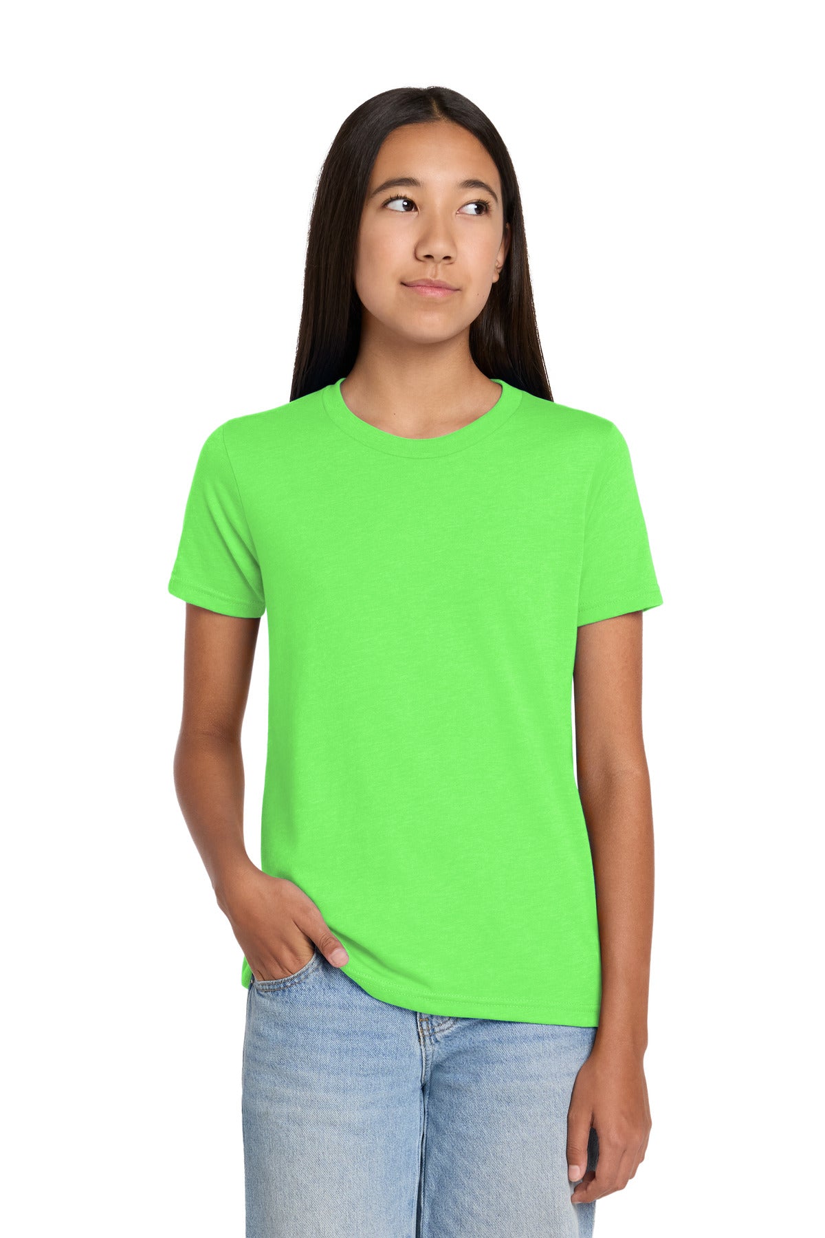 BELLA+CANVAS ®  Youth Heather CVC Tee BC3001YCVC