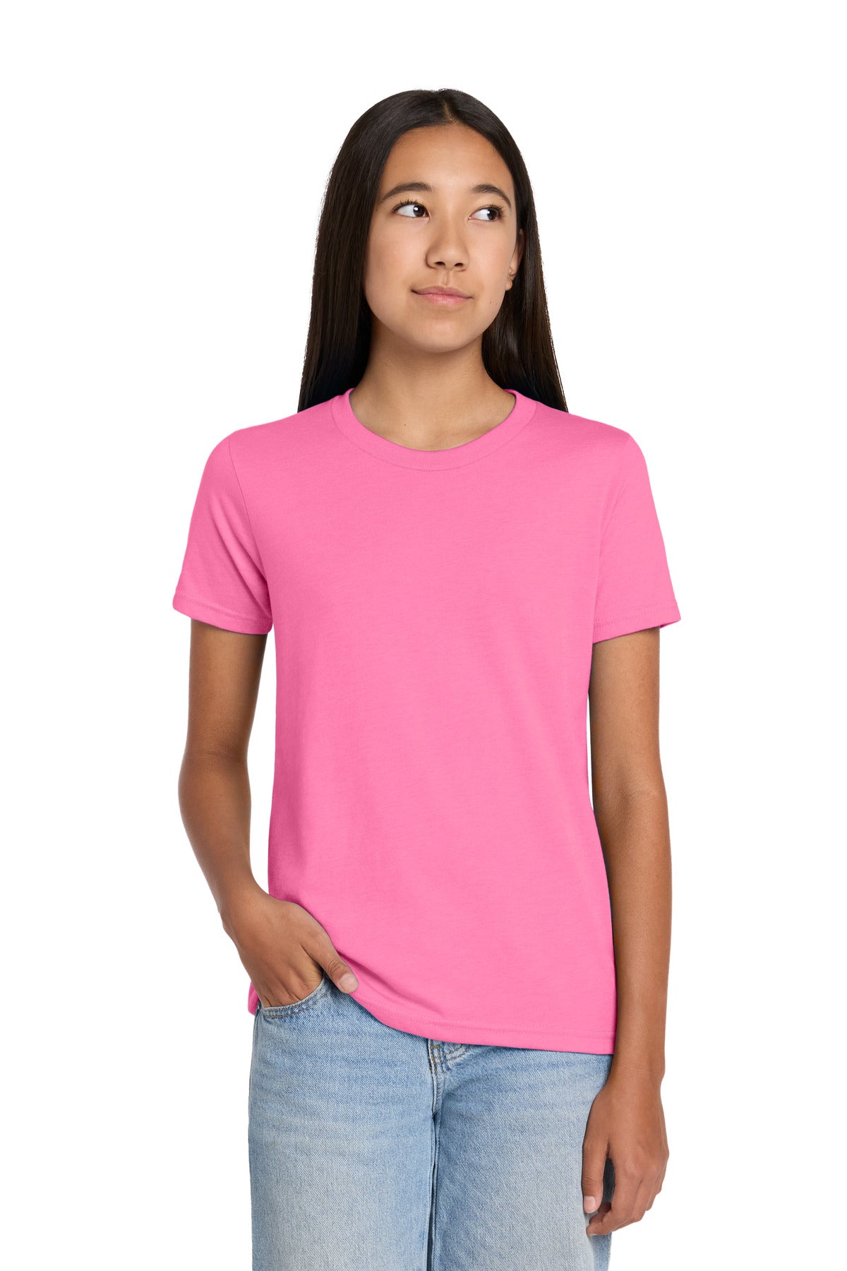 BELLA+CANVAS ®  Youth Heather CVC Tee BC3001YCVC
