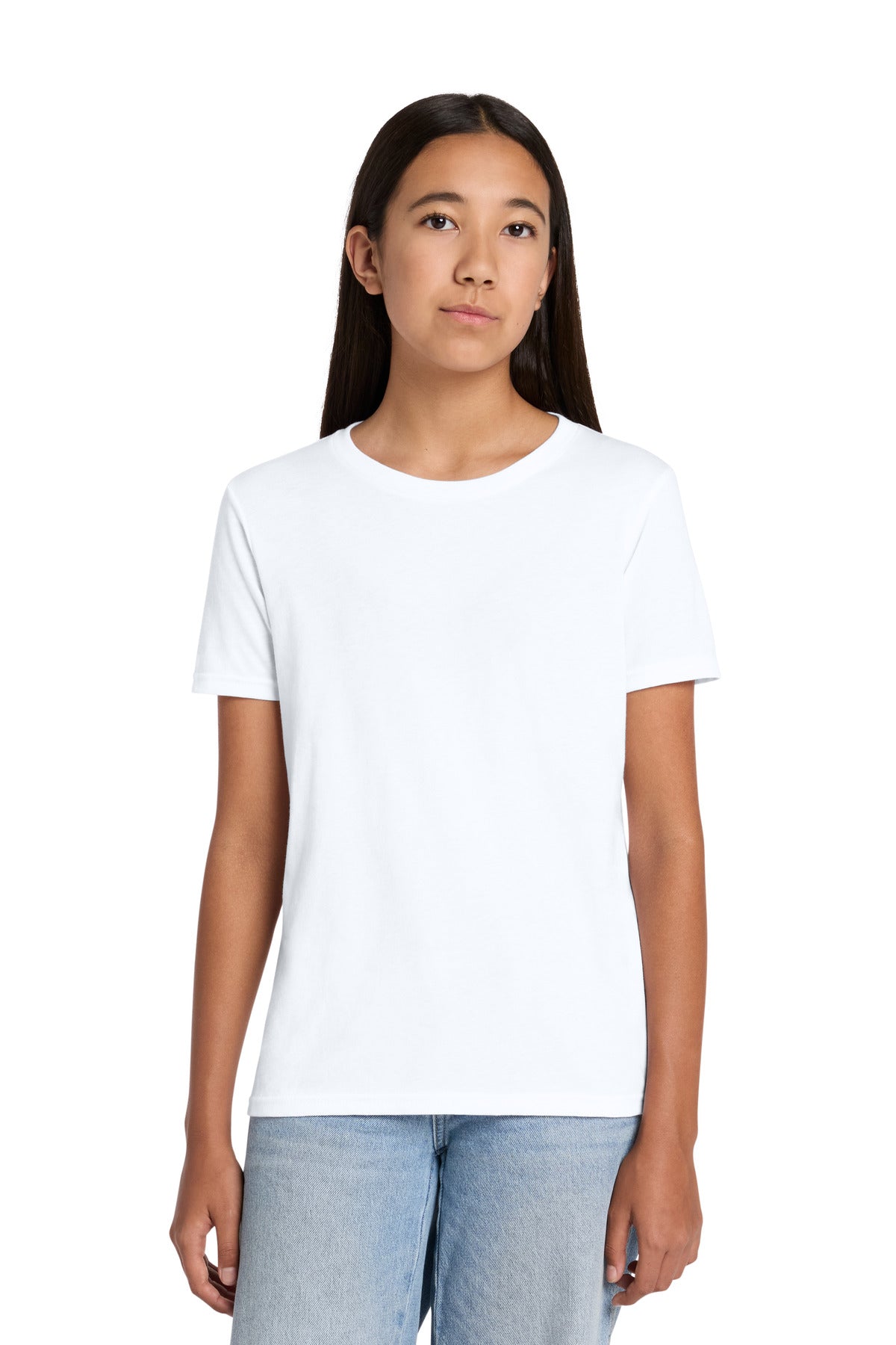 BELLA+CANVAS ®  Youth Heather CVC Tee BC3001YCVC