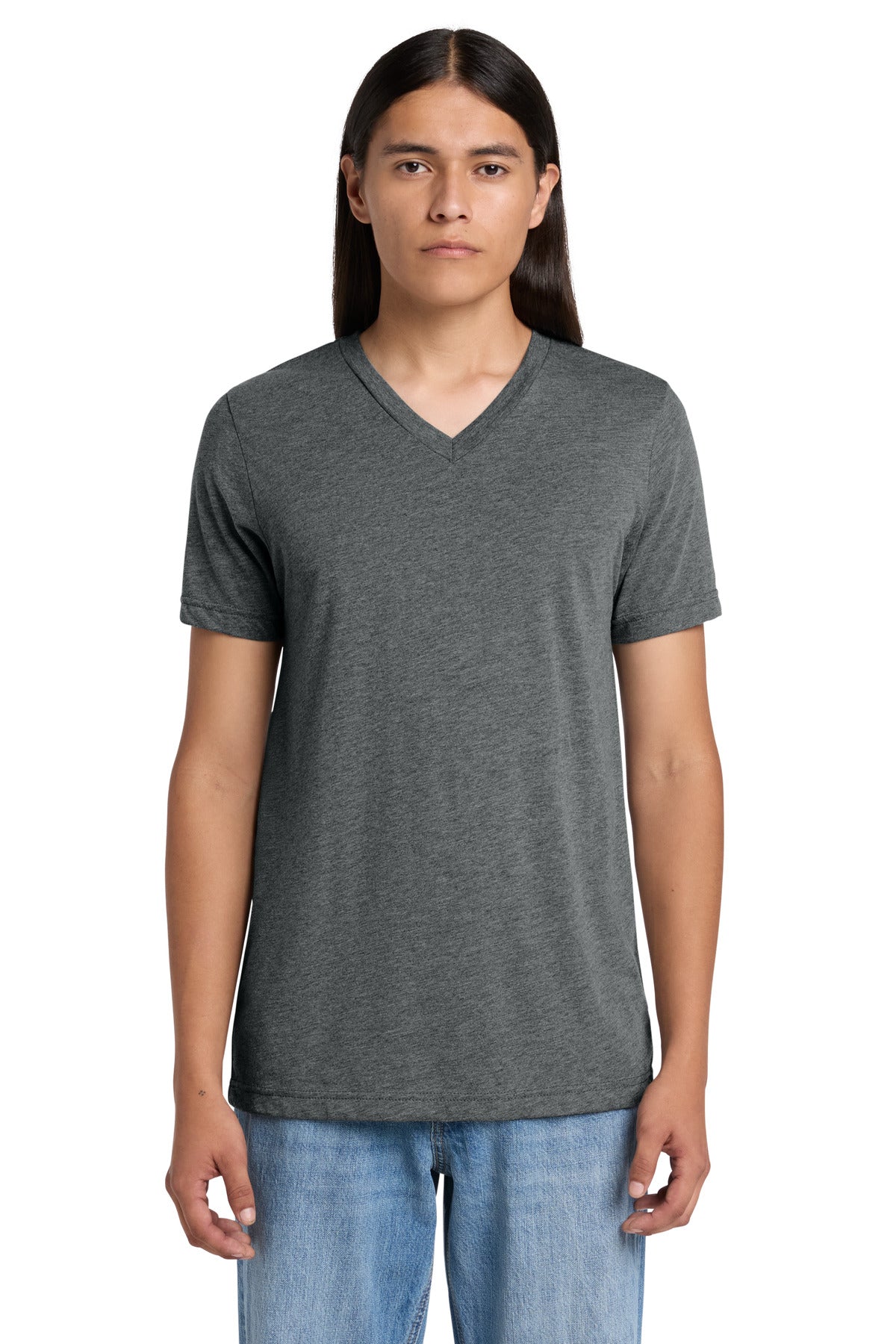 BELLA+CANVAS ®  Unisex Triblend Short Sleeve V-Neck Tee. BC3415