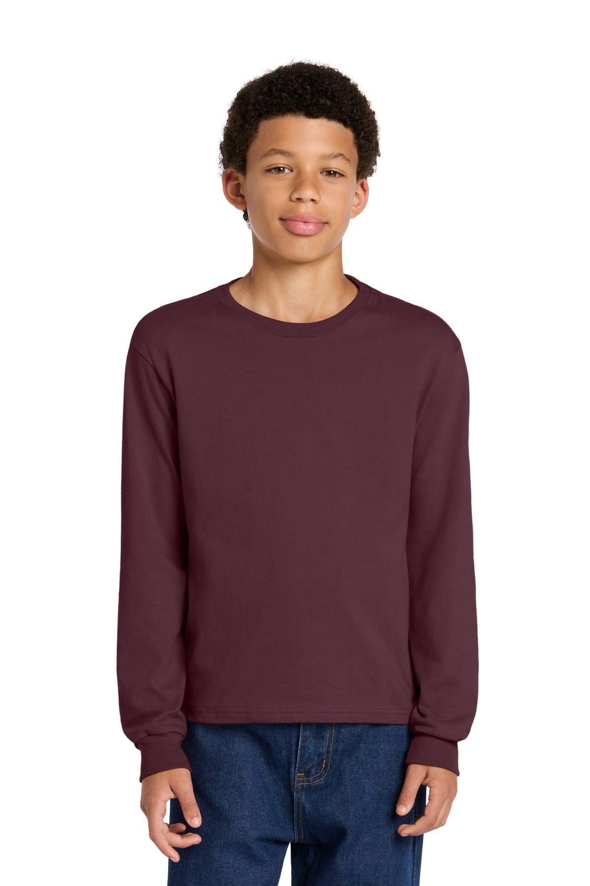 BELLA+CANVAS ®  Youth 6-Ounce Heavyweight Long Sleeve Tee BC3511Y