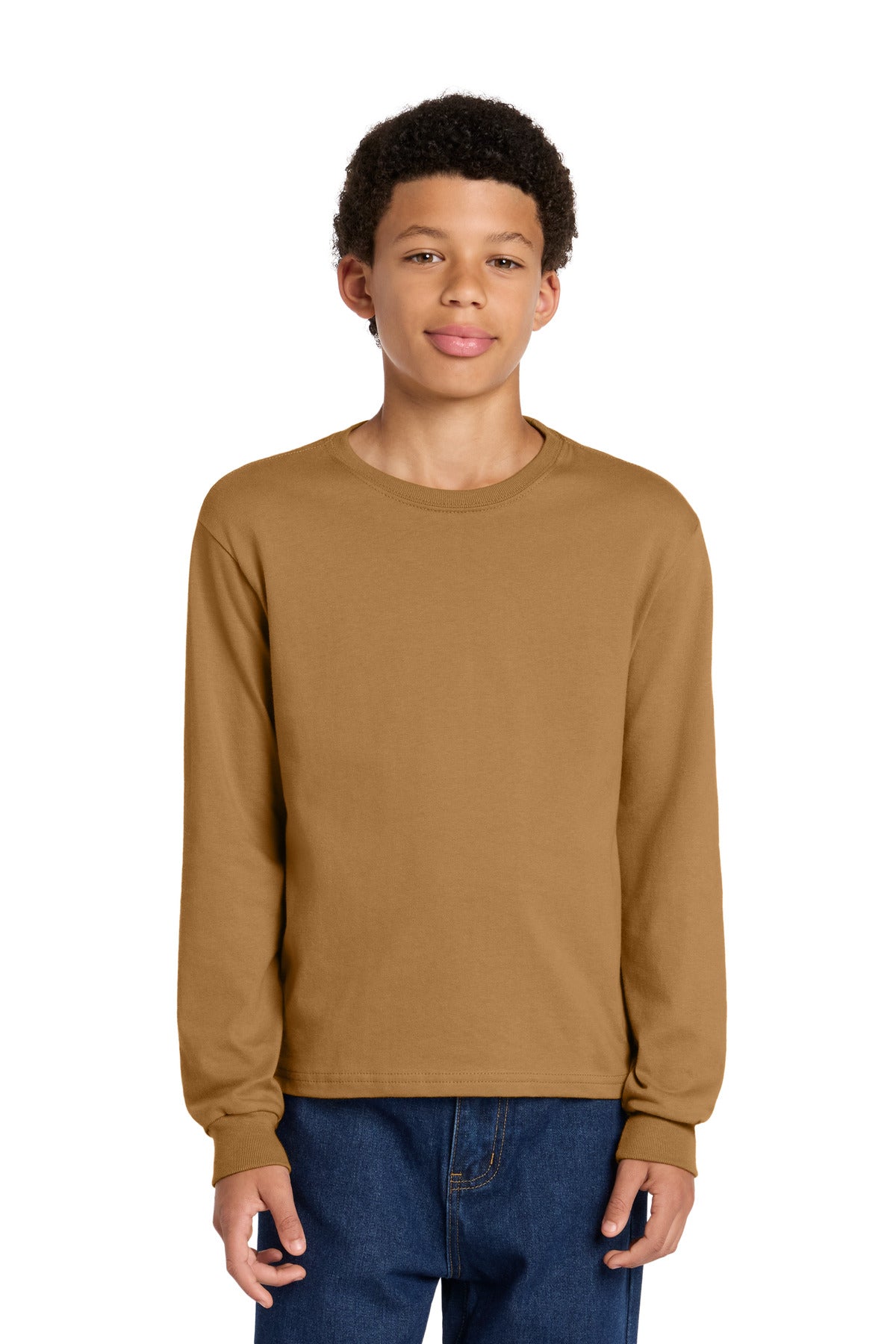 BELLA+CANVAS ®  Youth 6-Ounce Heavyweight Long Sleeve Tee BC3511Y