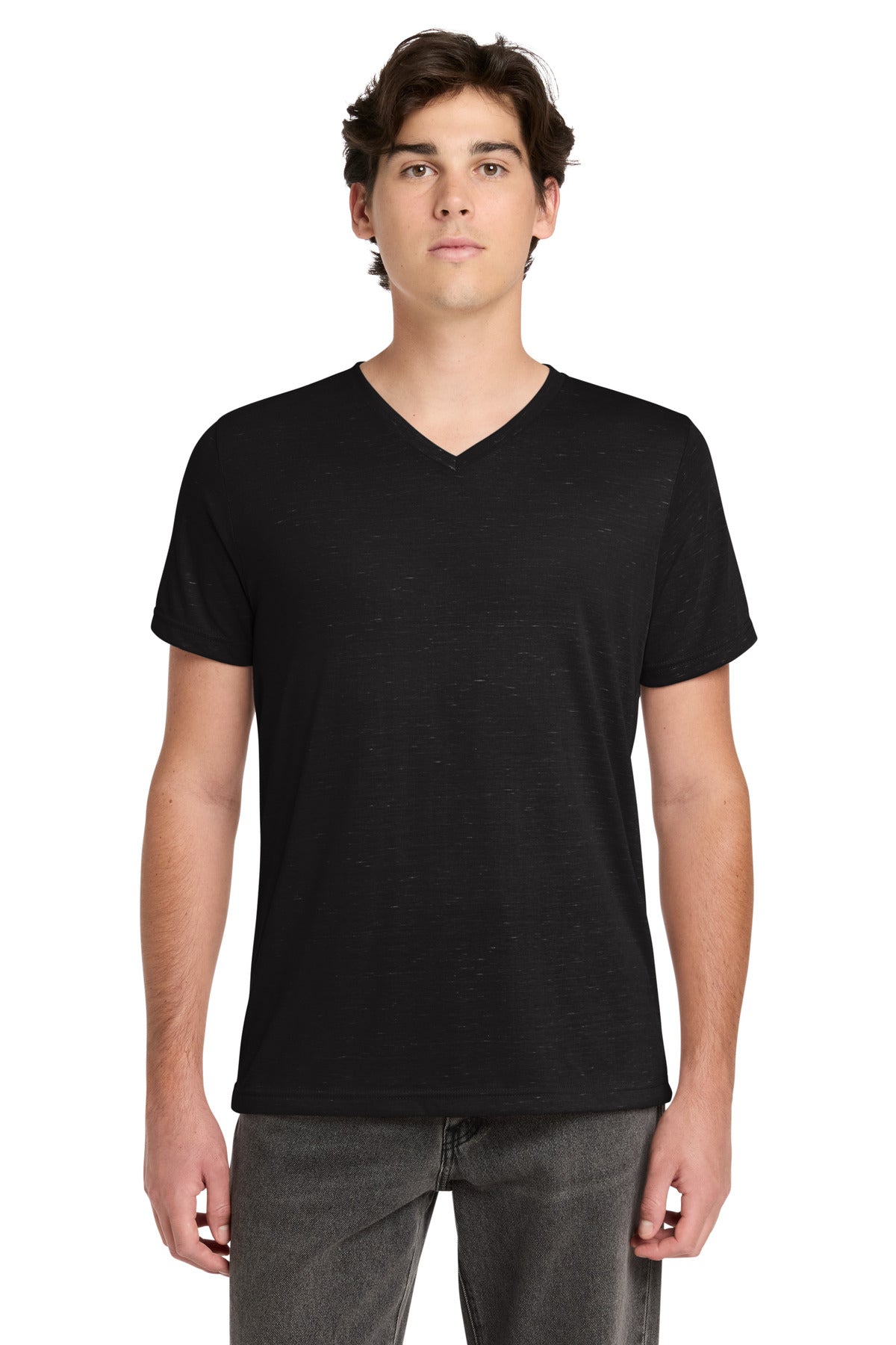 BELLA+CANVAS ®  Unisex Textured Jersey V-Neck Tee BC3655