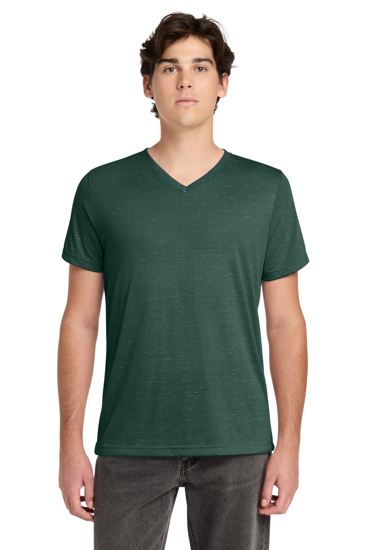 BELLA+CANVAS ®  Unisex Textured Jersey V-Neck Tee BC3655