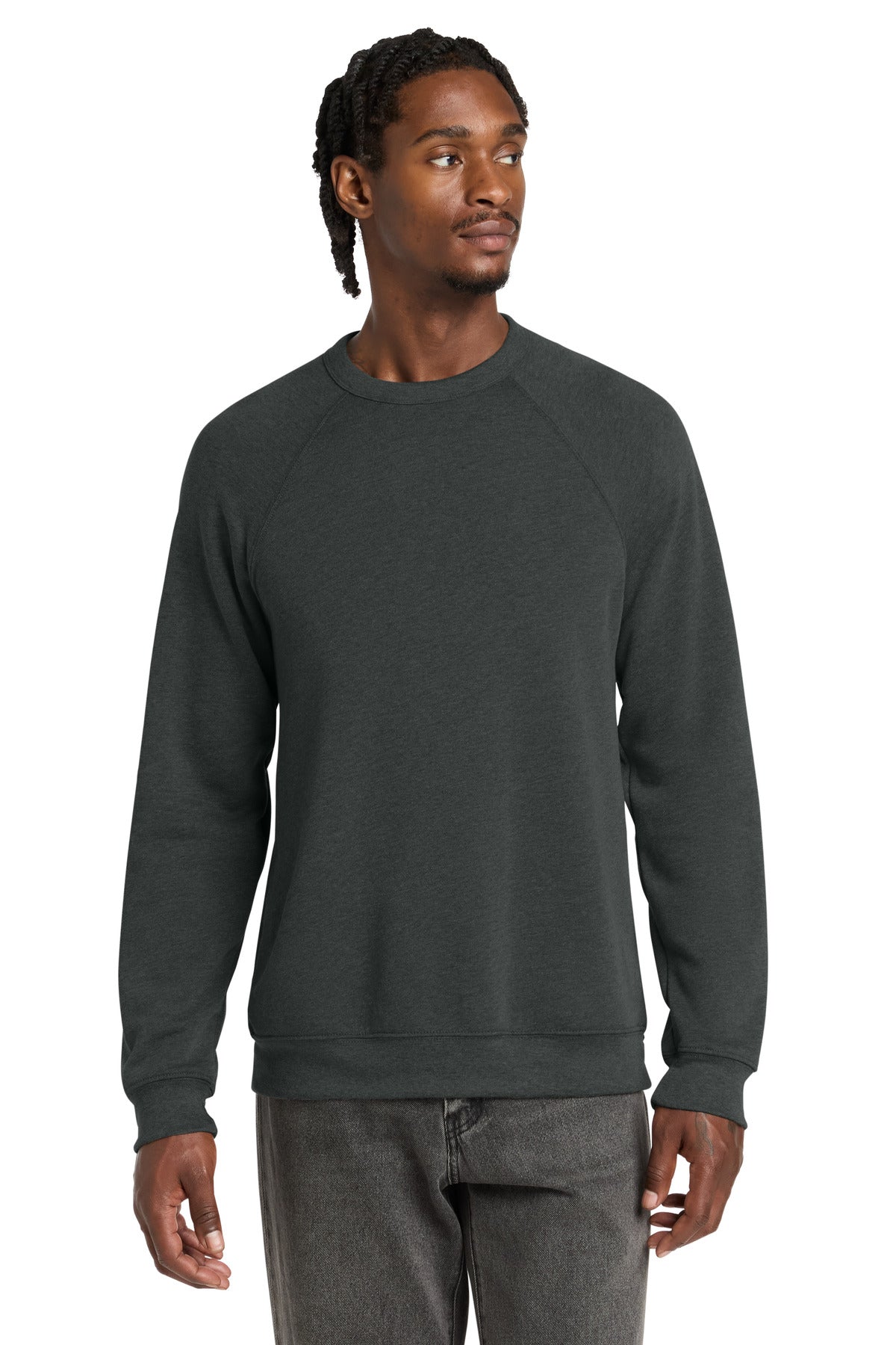 BELLA+CANVAS  ®  Unisex Sponge Fleece Raglan Sweatshirt. BC3901