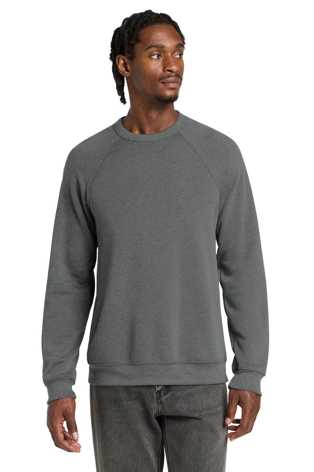 BELLA+CANVAS  ®  Unisex Sponge Fleece Raglan Sweatshirt. BC3901