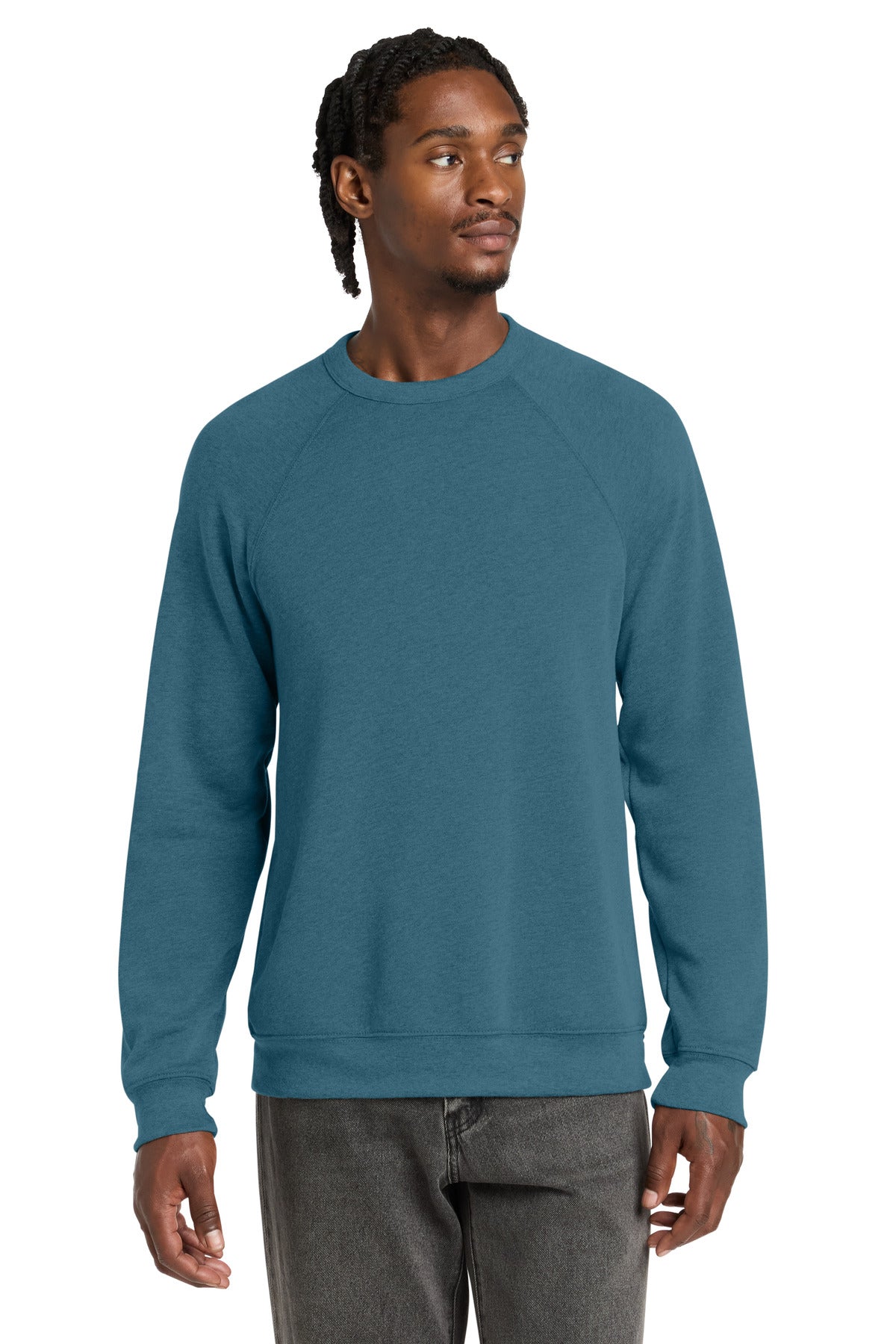 BELLA+CANVAS  ®  Unisex Sponge Fleece Raglan Sweatshirt. BC3901