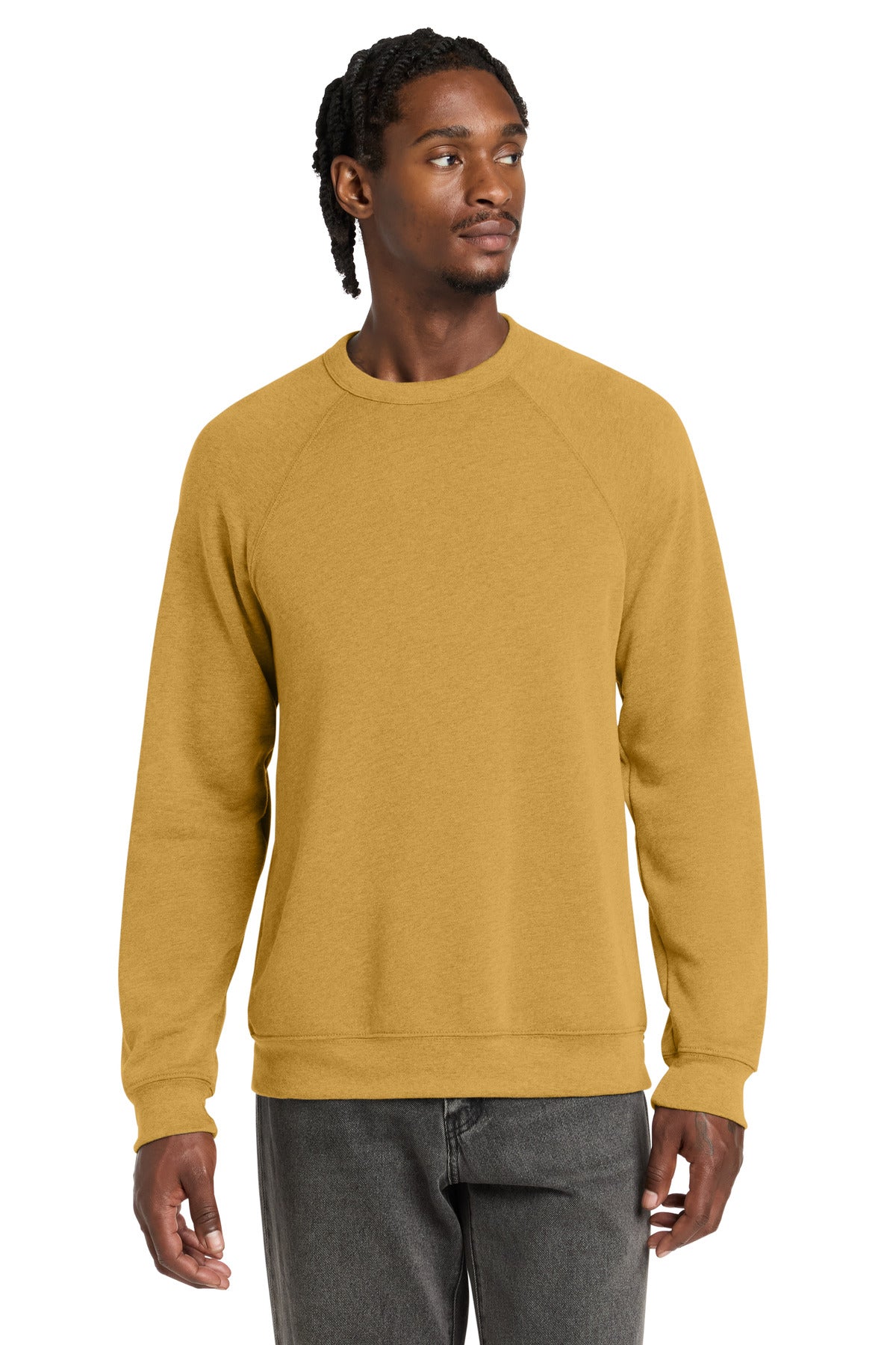 BELLA+CANVAS  ®  Unisex Sponge Fleece Raglan Sweatshirt. BC3901