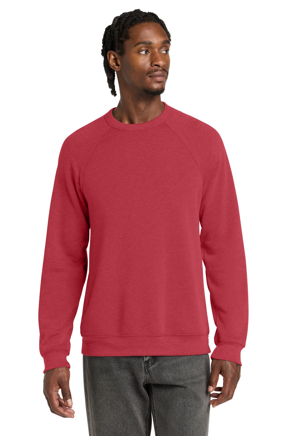 BELLA+CANVAS  ®  Unisex Sponge Fleece Raglan Sweatshirt. BC3901