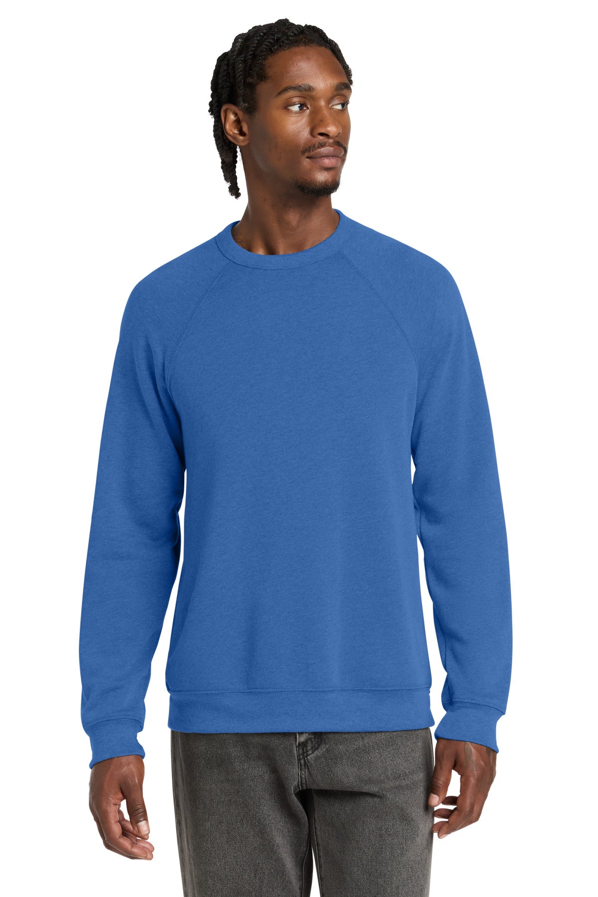 BELLA+CANVAS  ®  Unisex Sponge Fleece Raglan Sweatshirt. BC3901