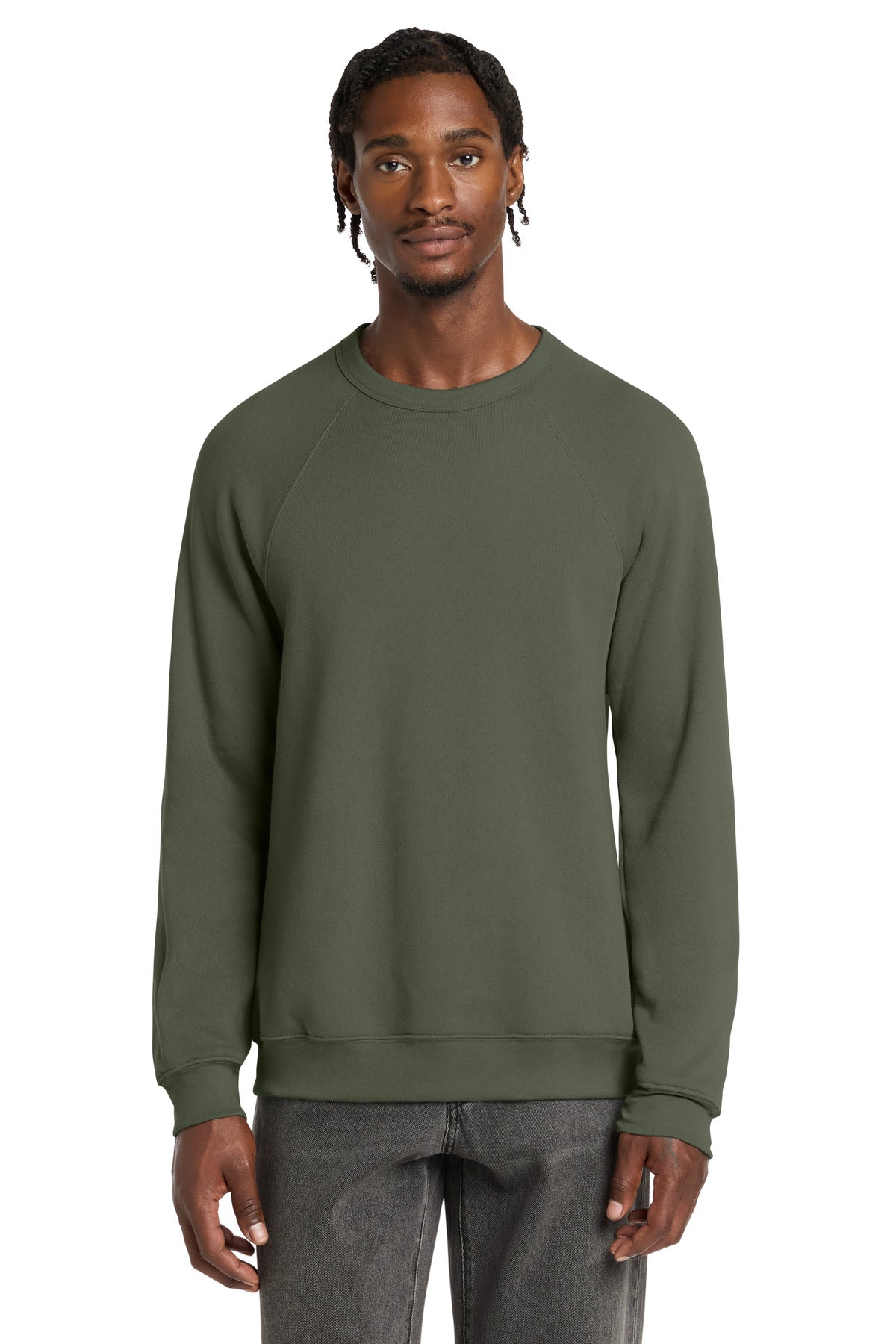 BELLA+CANVAS  ®  Unisex Sponge Fleece Raglan Sweatshirt. BC3901