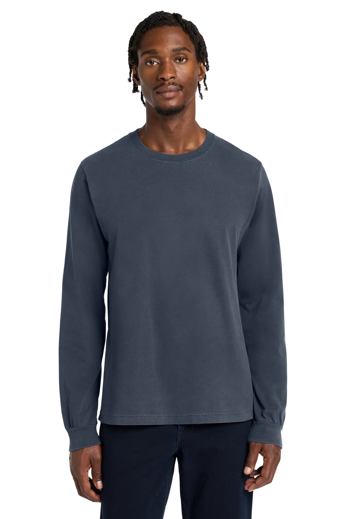 BELLA+CANVAS ®  Unisex Heavyweight Garment-Dyed Long Sleeve Tee BC4851GD