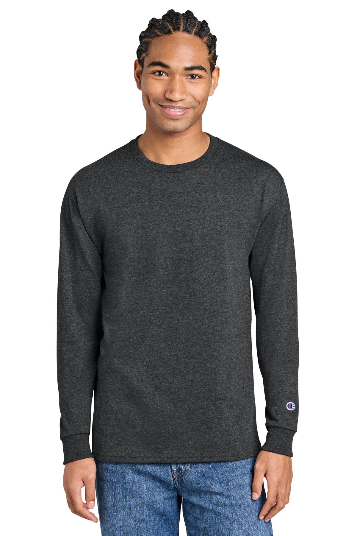 Champion ®  Jersey Long Sleeve Tee CC8C