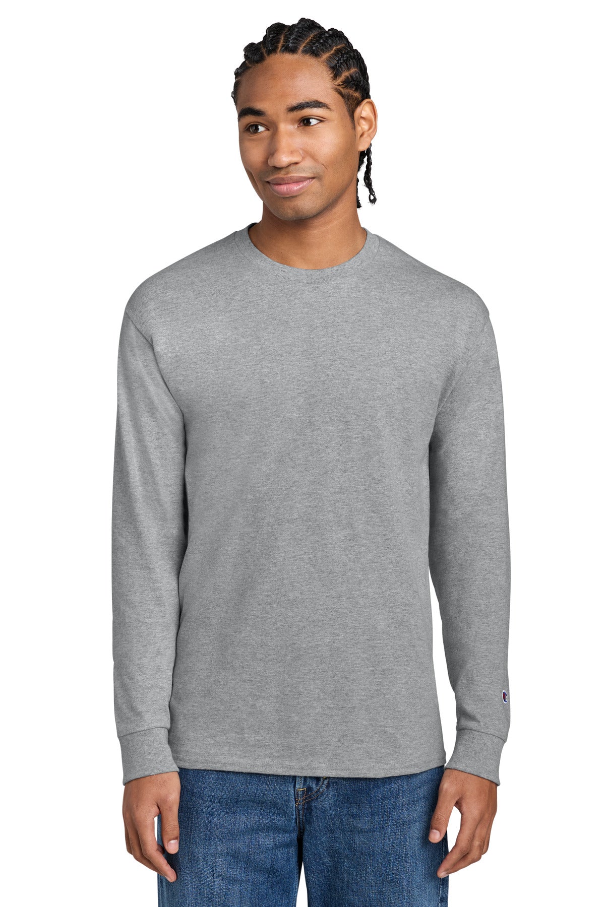 Champion ®  Jersey Long Sleeve Tee CC8C