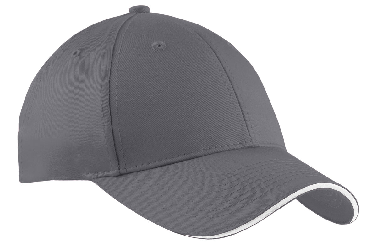 Port Authority ®  Cotton Twill Sandwich Bill Cap.  CP85