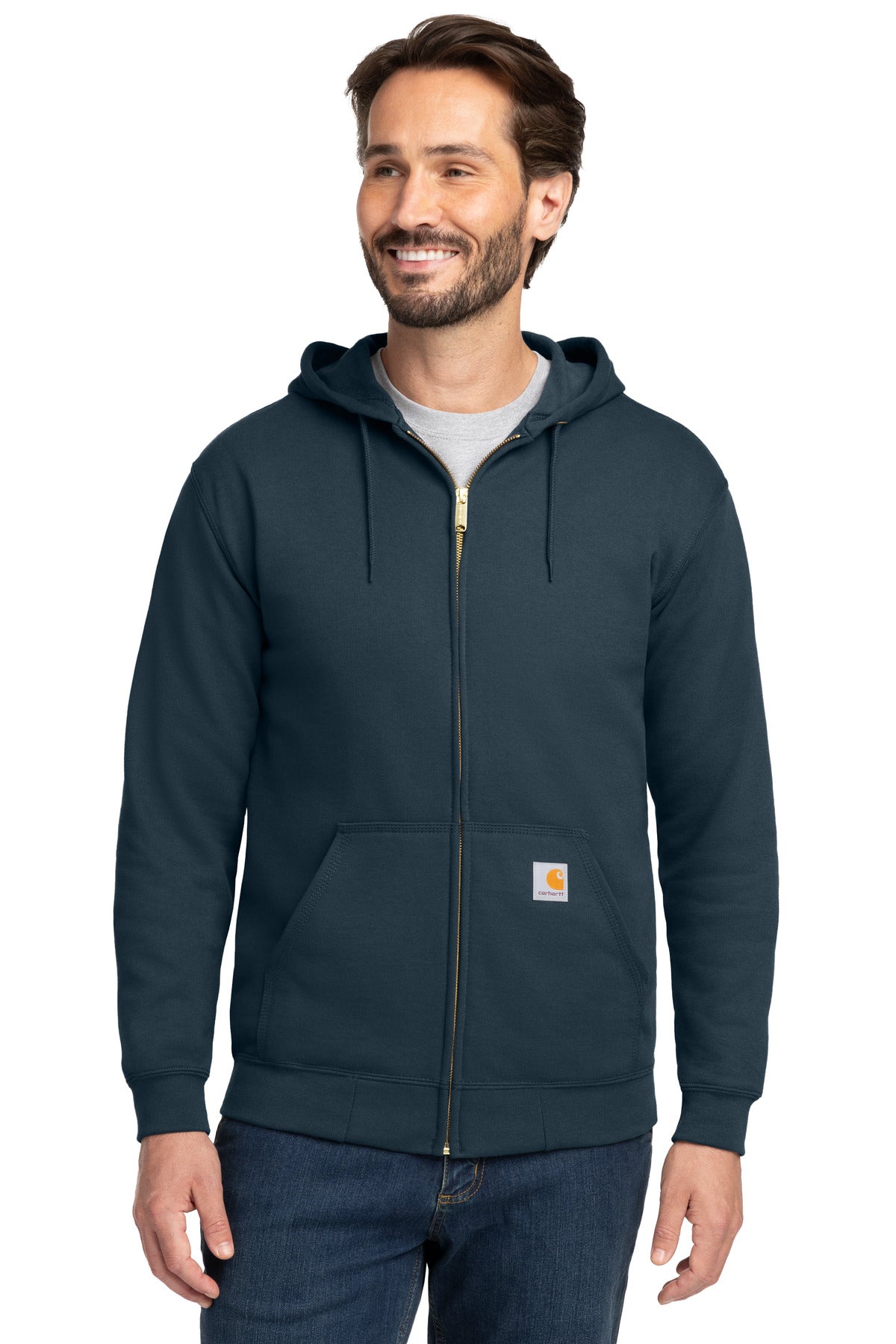 Carhartt  ®  Midweight Hooded Zip-Front Sweatshirt. CTK122