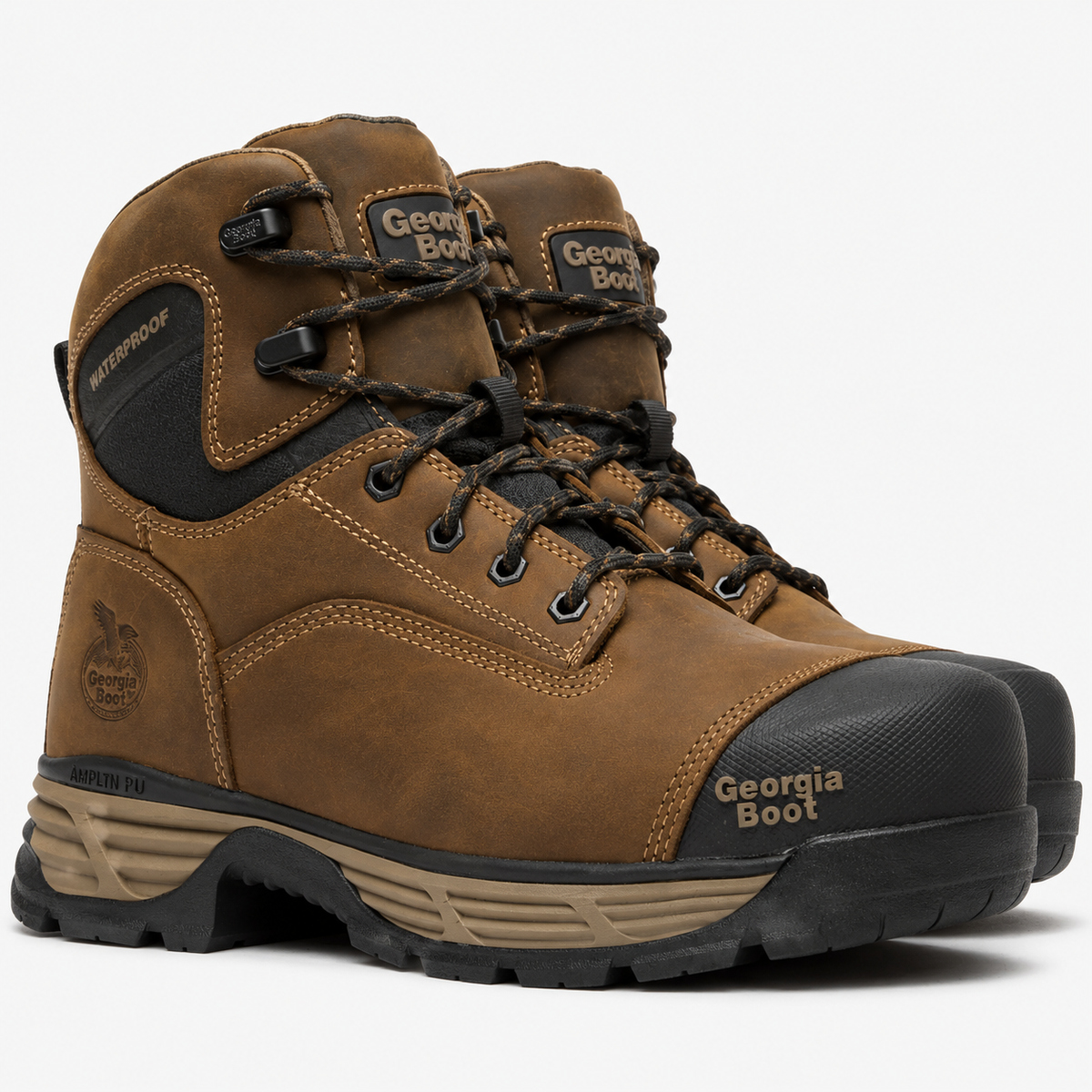 Georgia Boot Durablend Edge 6" Waterproof Alloy Toe Work Boot - GB00679