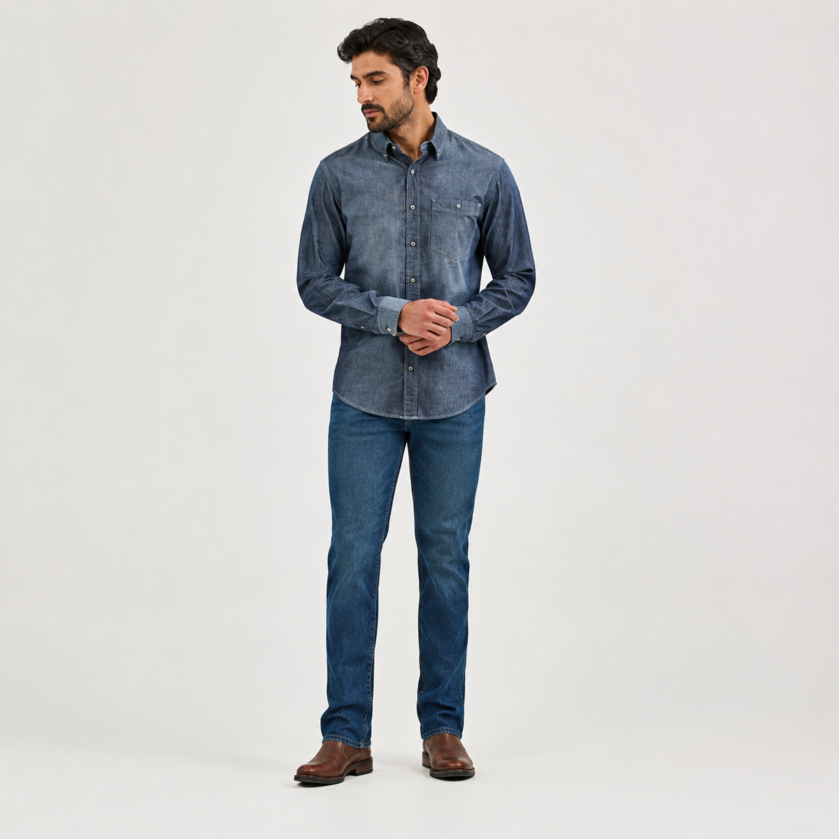 88MWZPD - Men's Wrangler Retro® Slim Fit Straight Leg Jean