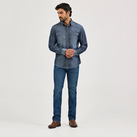 88MWZPD - Men's Wrangler Retro® Slim Fit Straight Leg Jean
