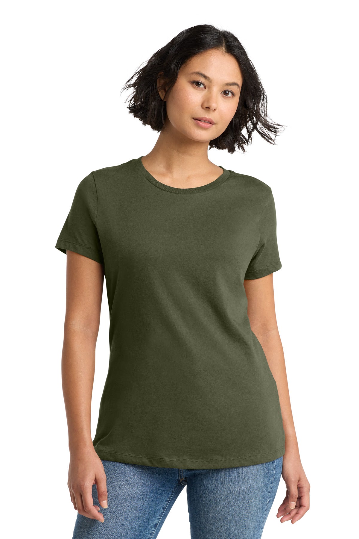 District ®  Women's Perfect Weight ® Tee. DM104L