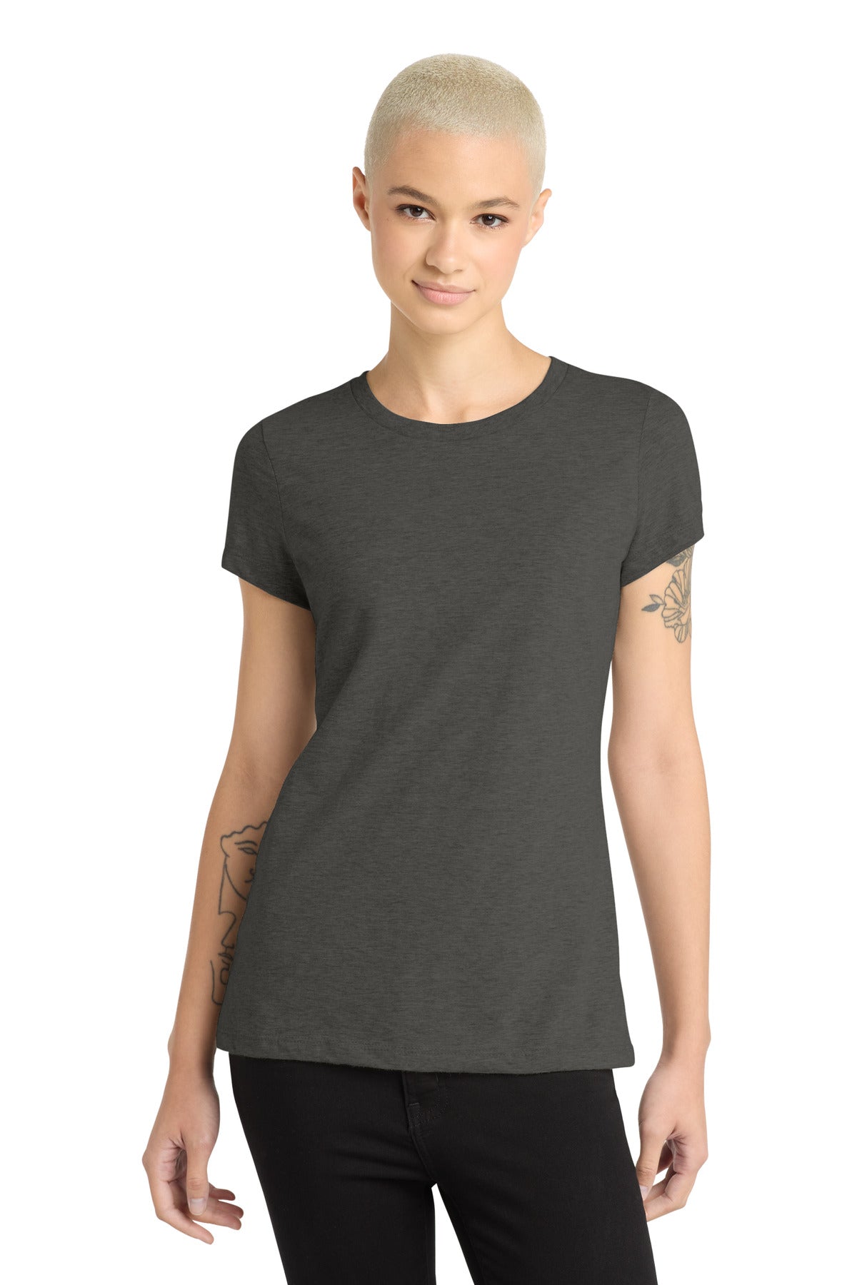 District  ®  Women's Perfect Blend ®  CVC Tee. DM108L