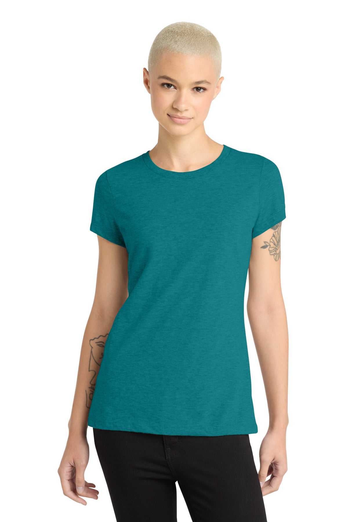 District  ®  Women's Perfect Blend ®  CVC Tee. DM108L